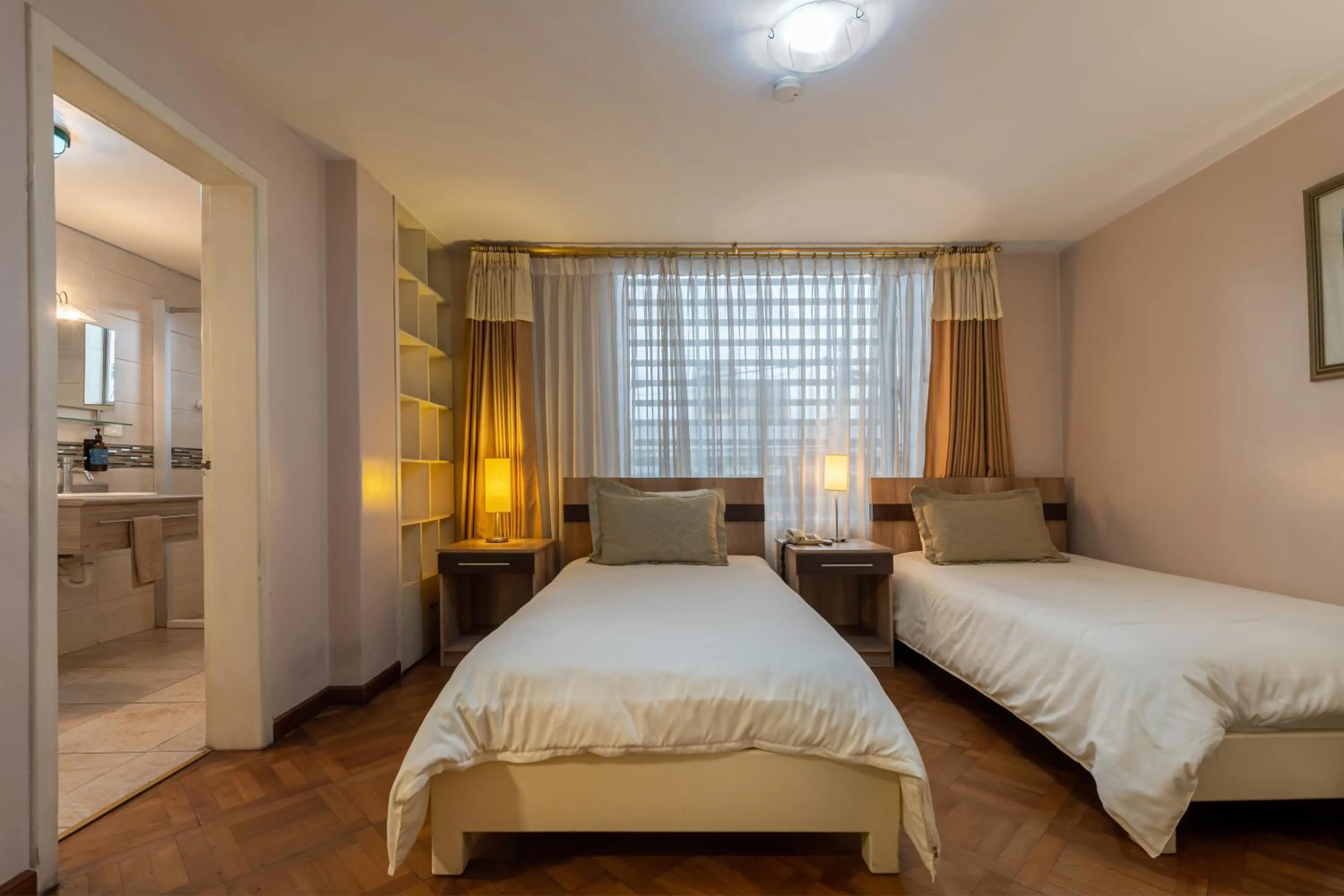 Bedroom, Bed in Hotel Sandmelis