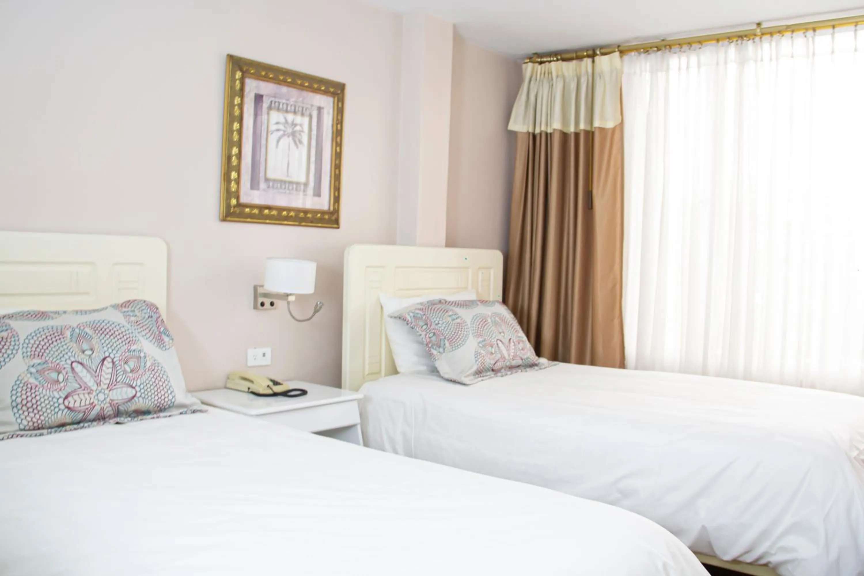 Bedroom, Bed in Hotel Sandmelis