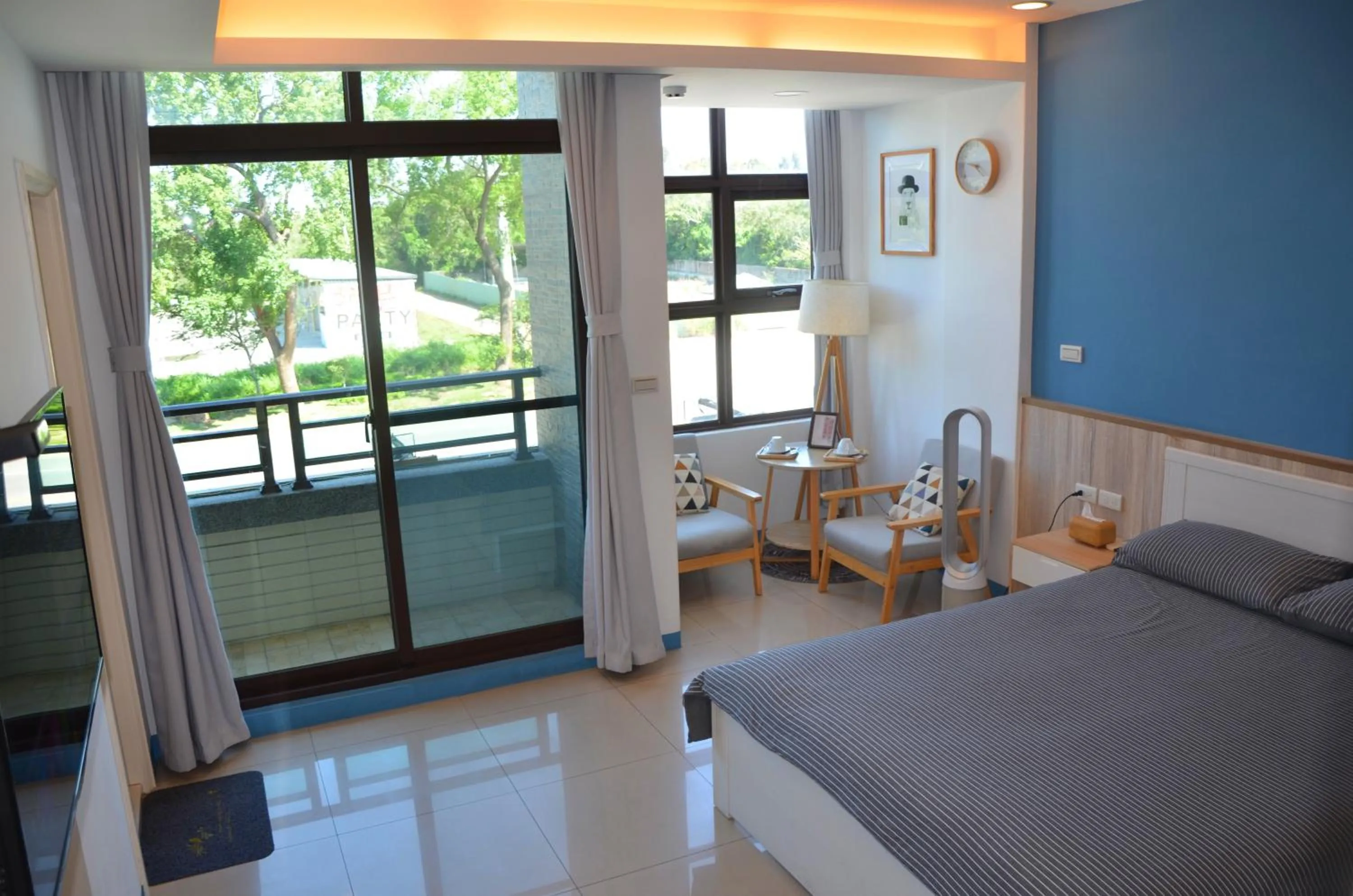 Bed in Blowing in the wind Homestay