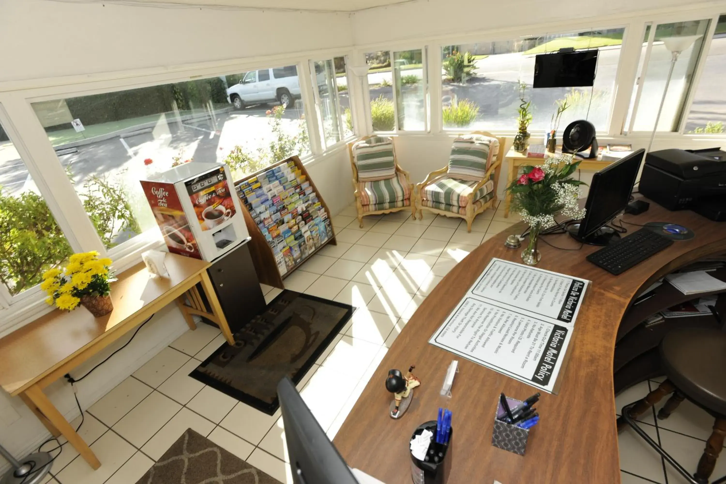 Lobby or reception in Victoria Motel Lobby or reception in Victoria Motel