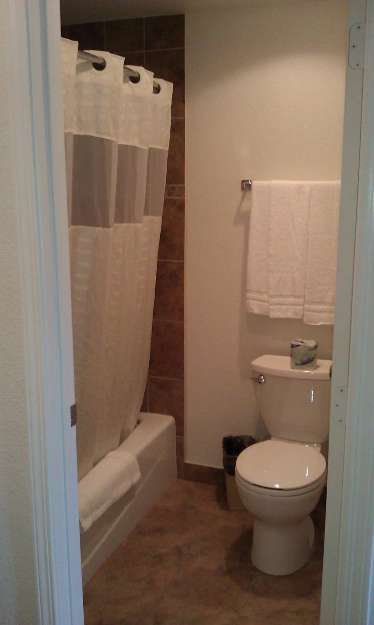 Shower in Victoria Motel