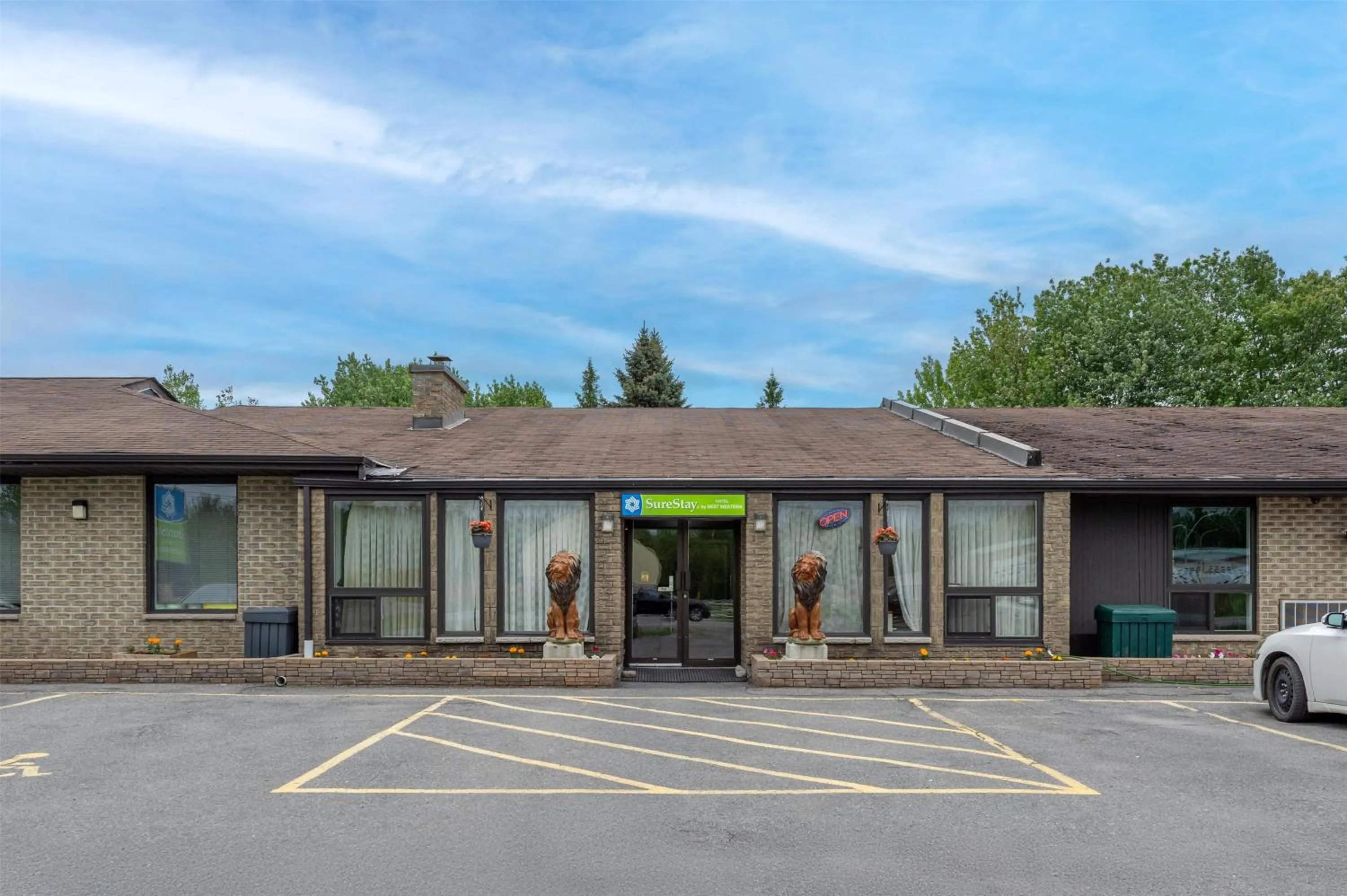 Property building in SureStay Hotel by Best Western Kemptville