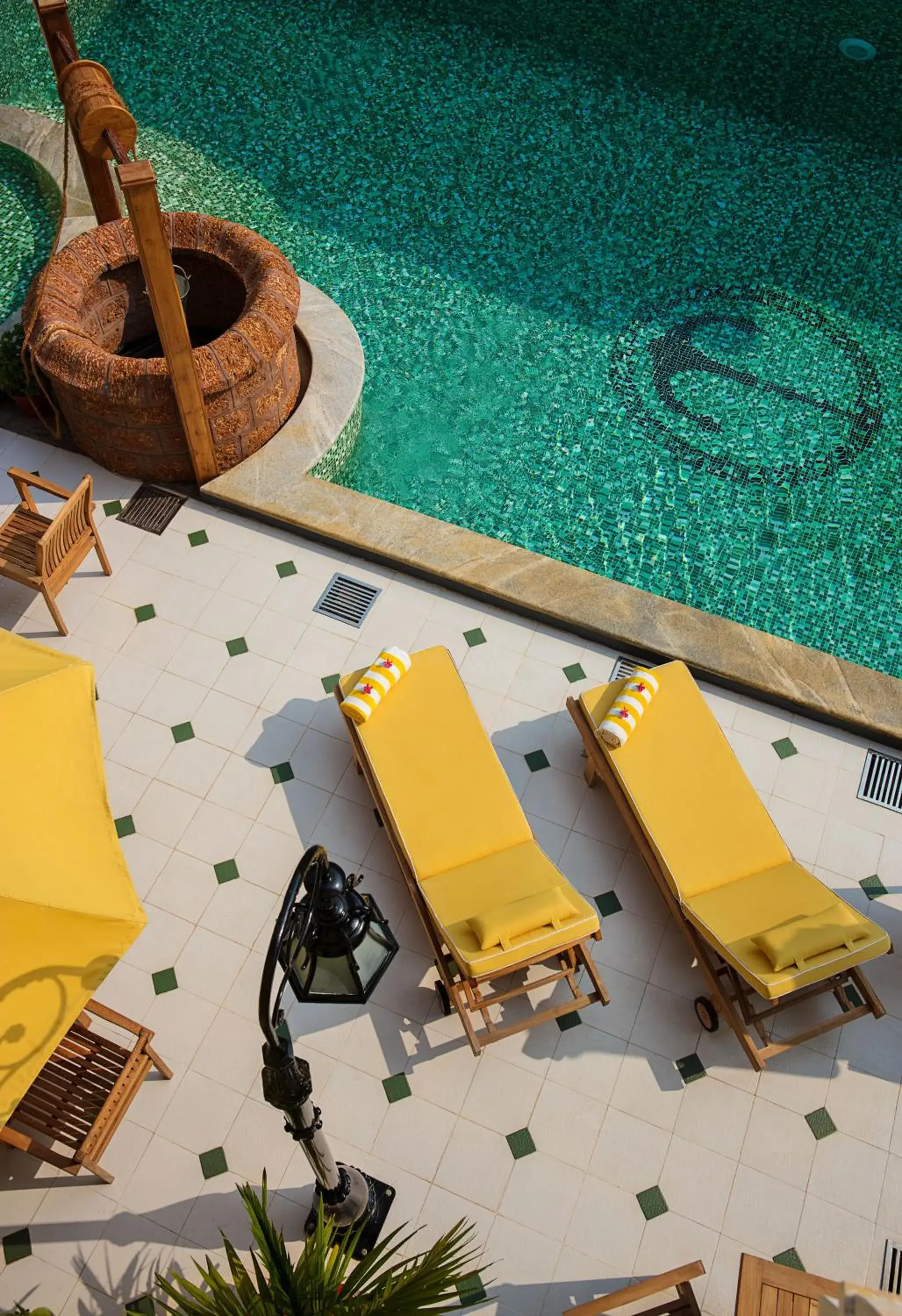 Swimming pool in Forte Kochi Swimming pool in Forte Kochi