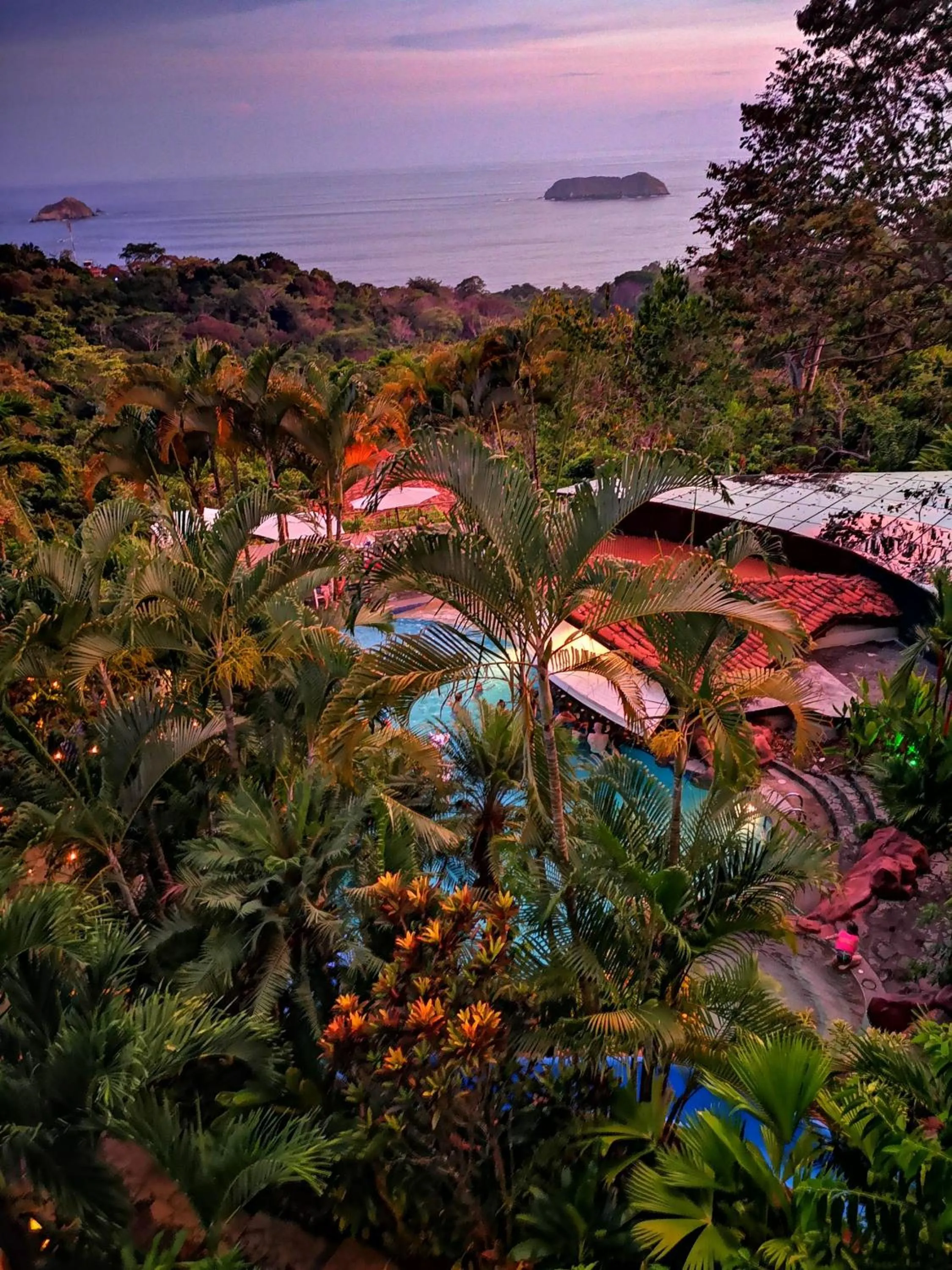 Natural landscape in Si Como No Resort & Wildlife Refuge