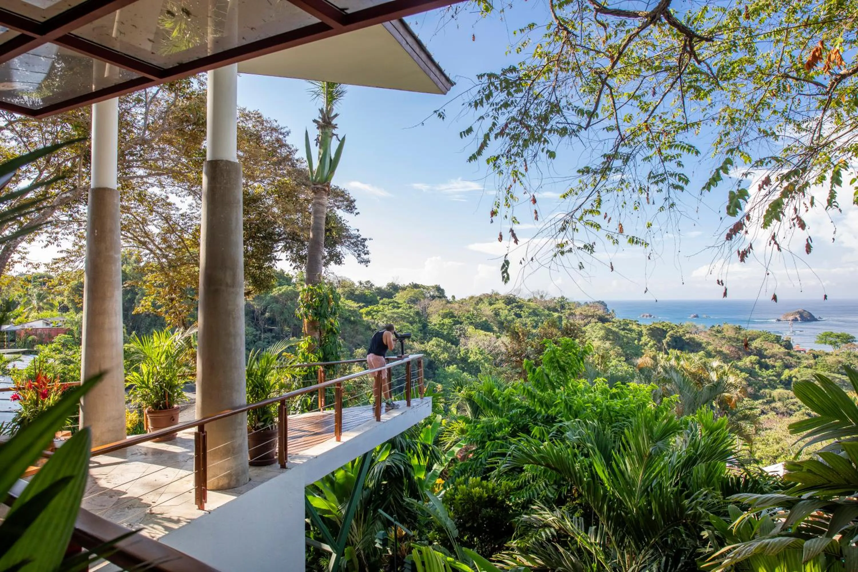 Natural landscape in Si Como No Resort & Wildlife Refuge