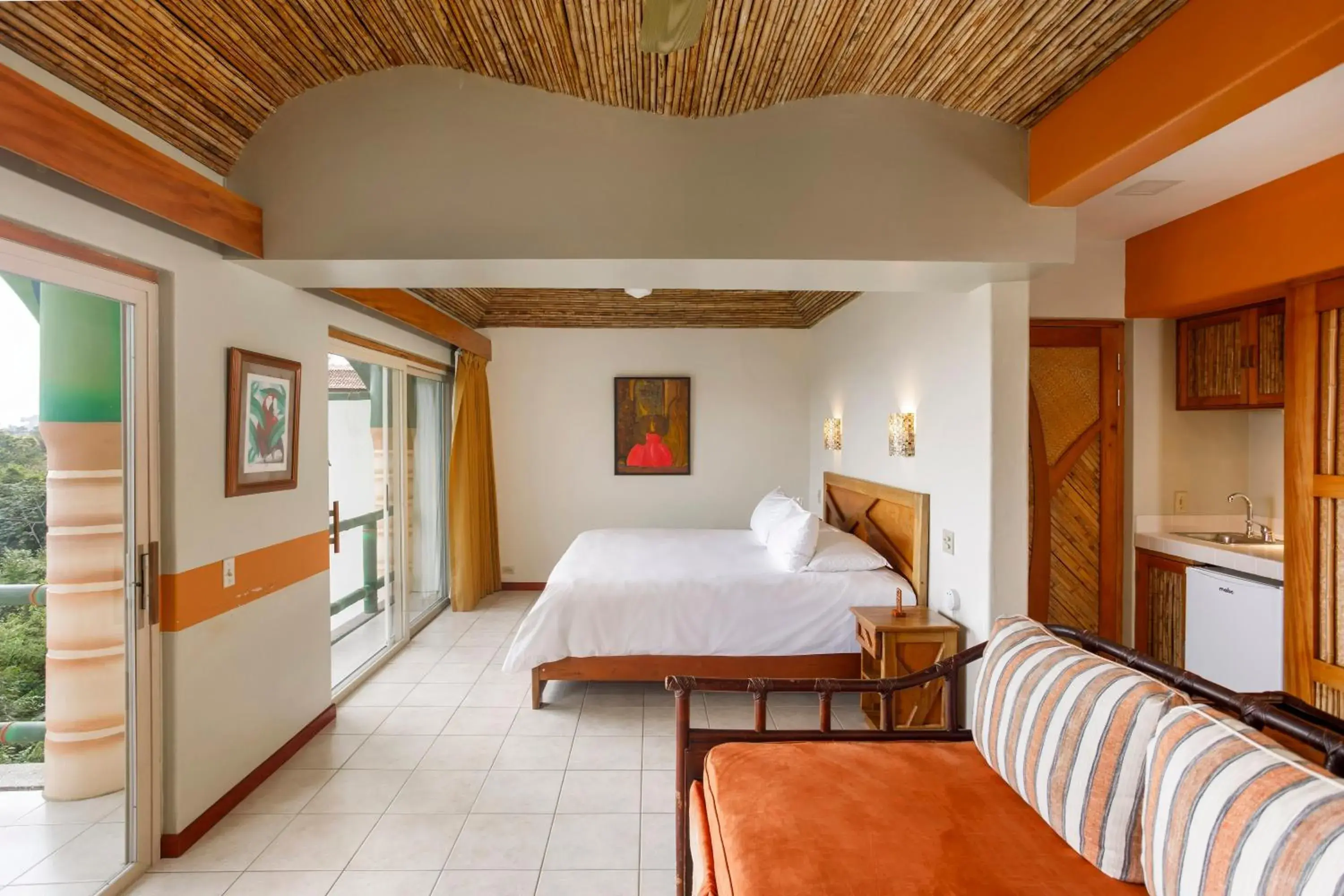 Bed in Si Como No Resort & Wildlife Refuge Bed in Si Como No Resort & Wildlife Refuge