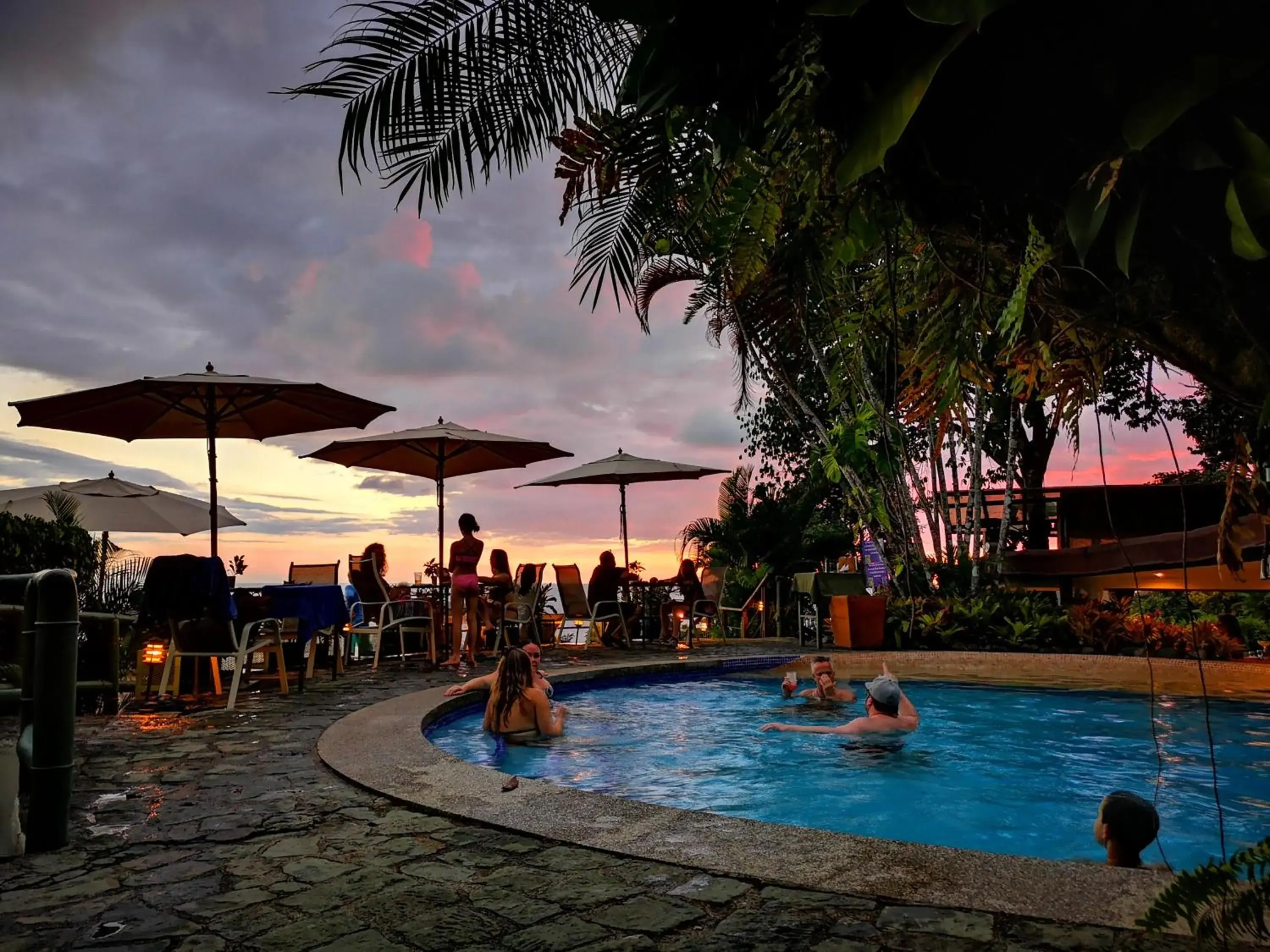 Swimming pool in Si Como No Resort & Wildlife Refuge Swimming pool in Si Como No Resort & Wildlife Refuge