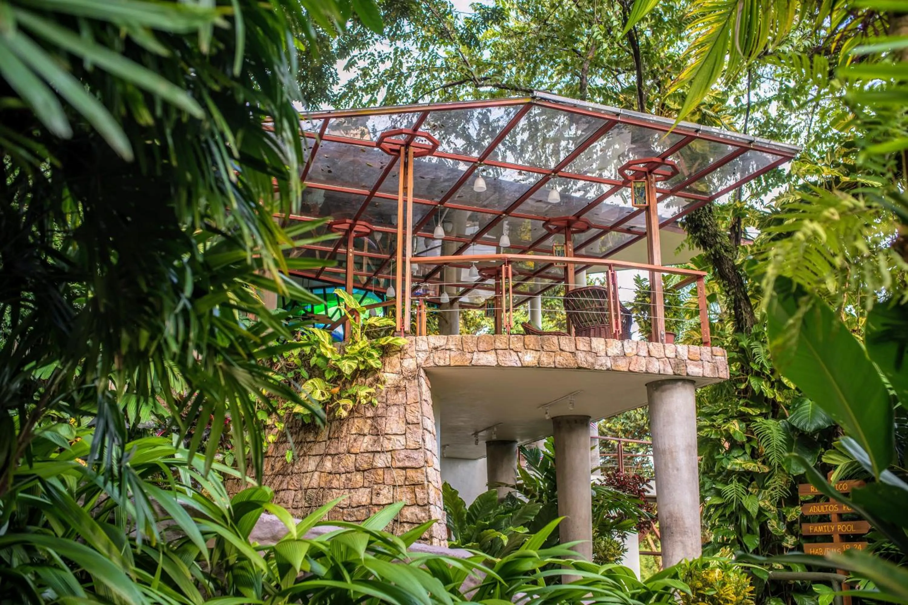 Lobby or reception in Si Como No Resort & Wildlife Refuge