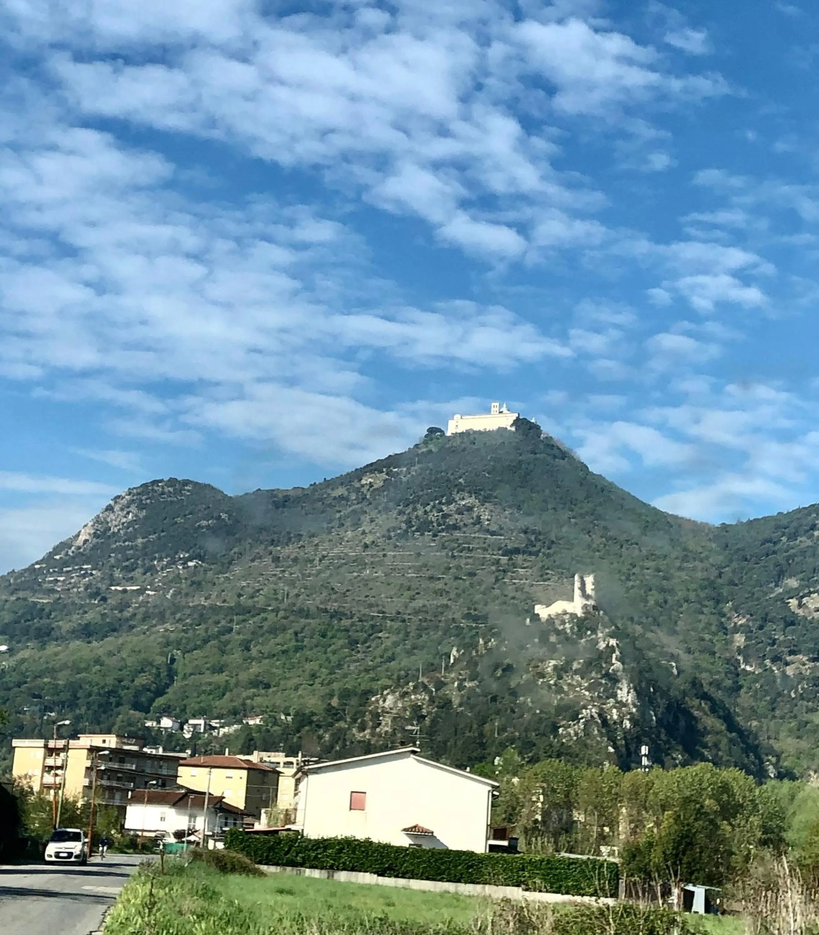 Mountain view in B&B Le Palme