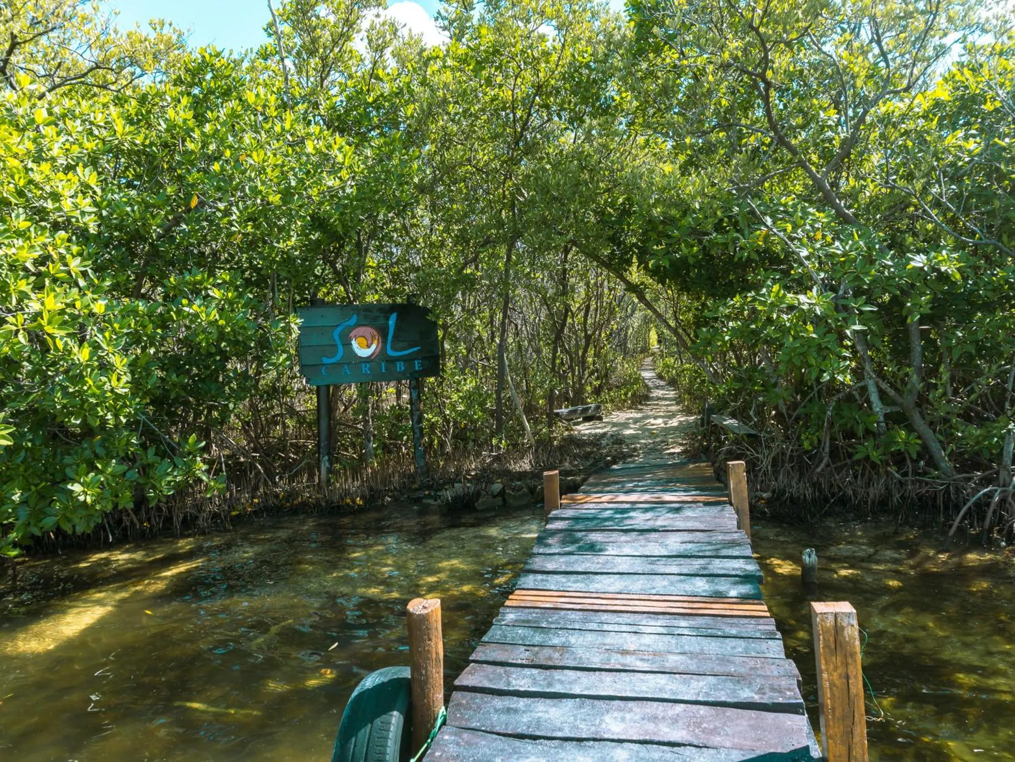 Facade/entrance in Sol Caribe