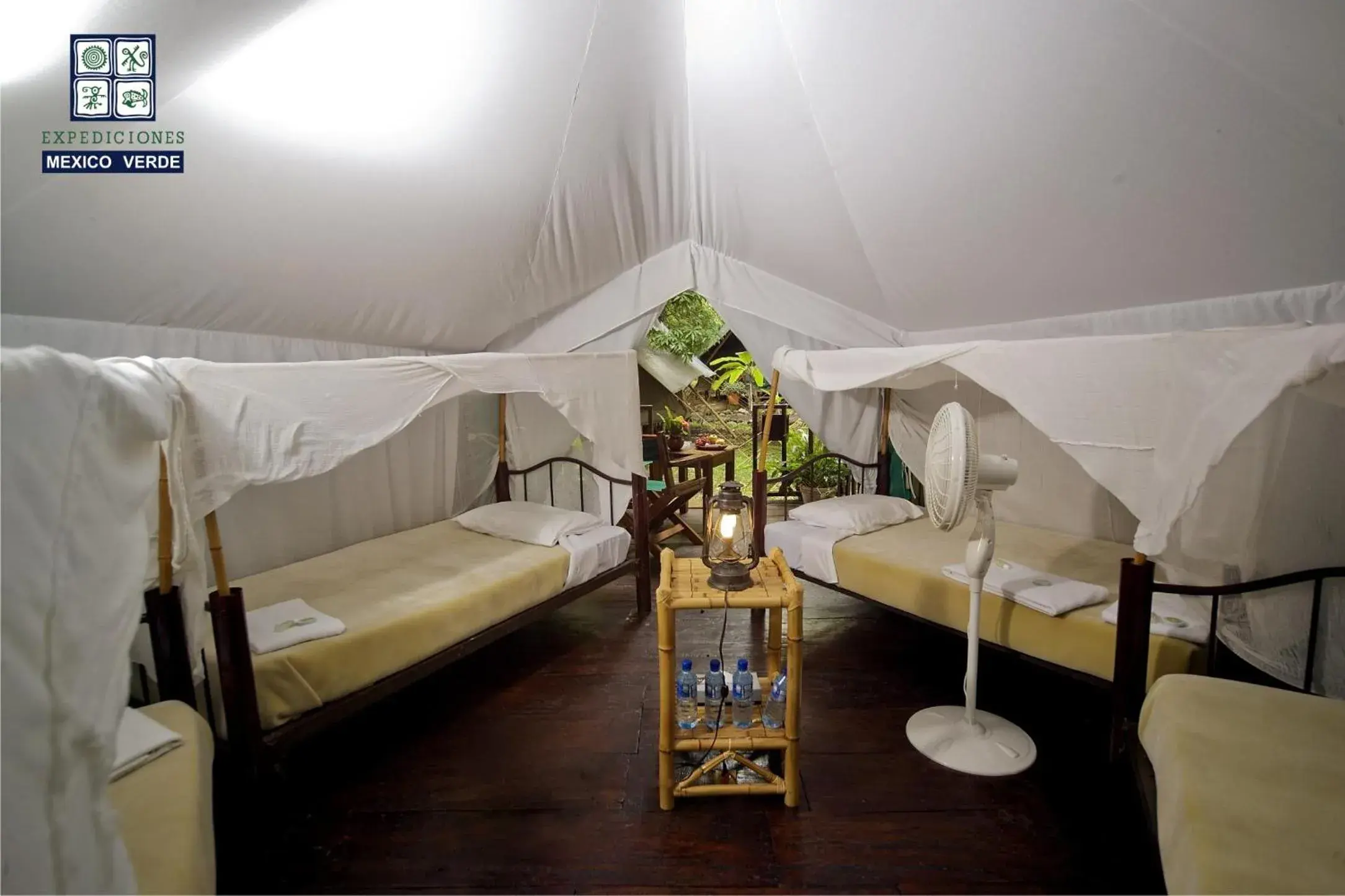Basic Triple Room with Shared Bathroom in Expediciones Mexico Verde Basic Triple Room with Shared Bathroom in Expediciones Mexico Verde