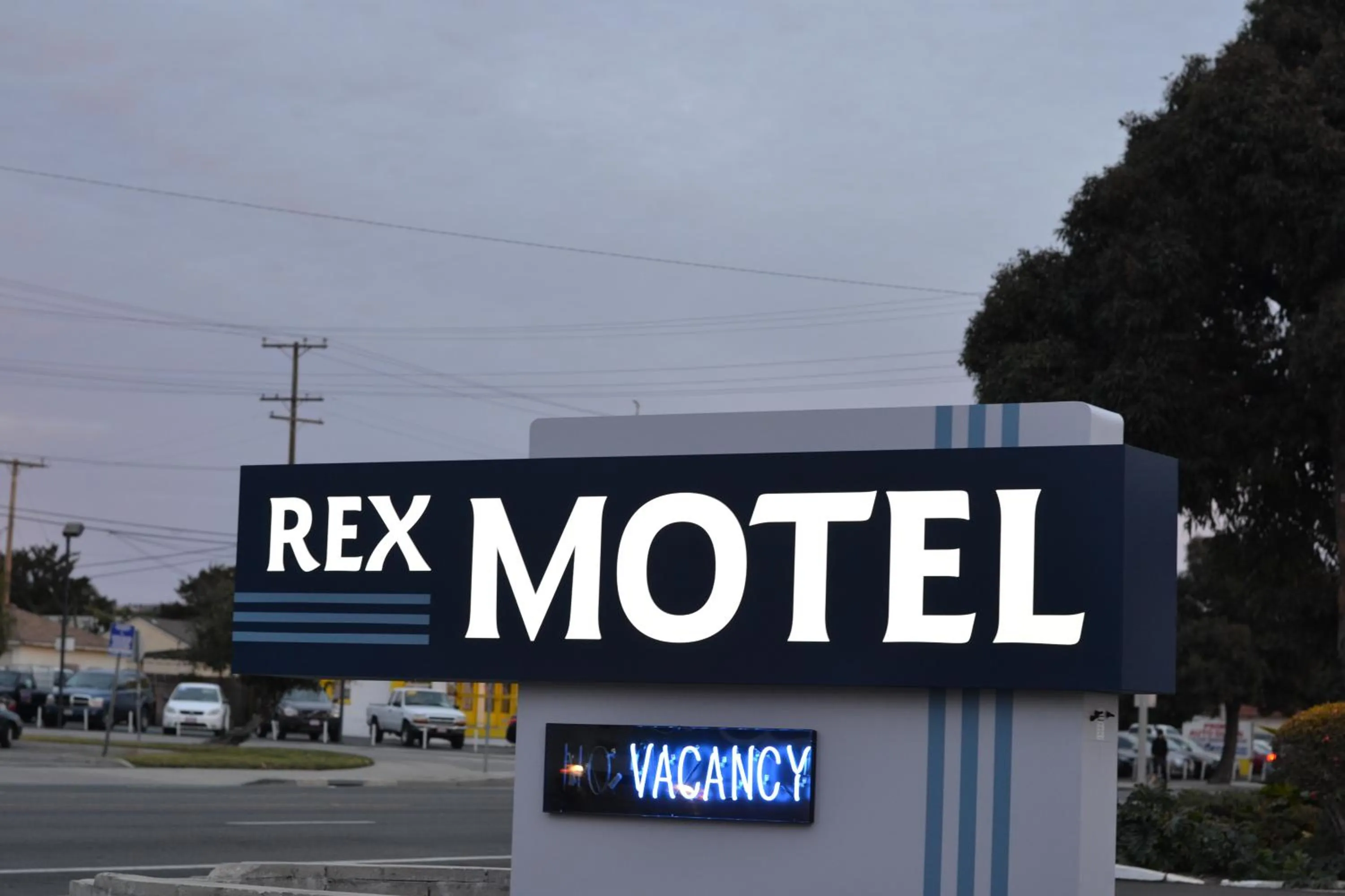 Property logo or sign in Rex Motel