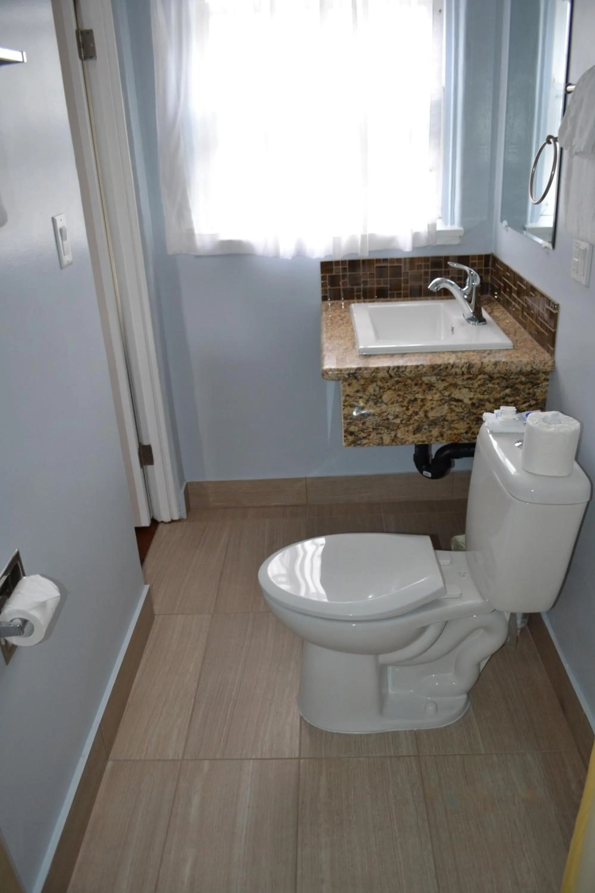 Bathroom in Rex Motel