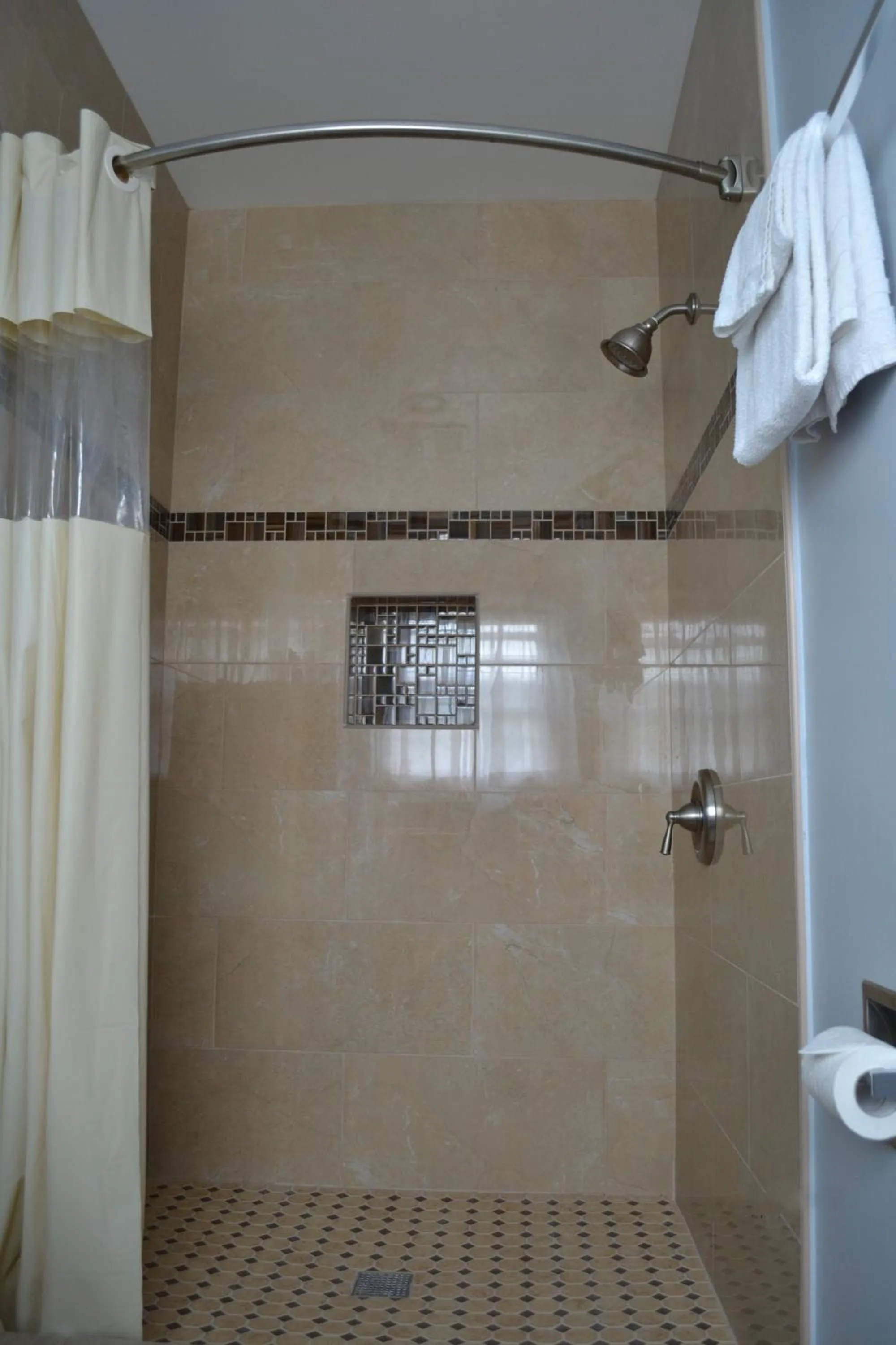 Shower in Rex Motel