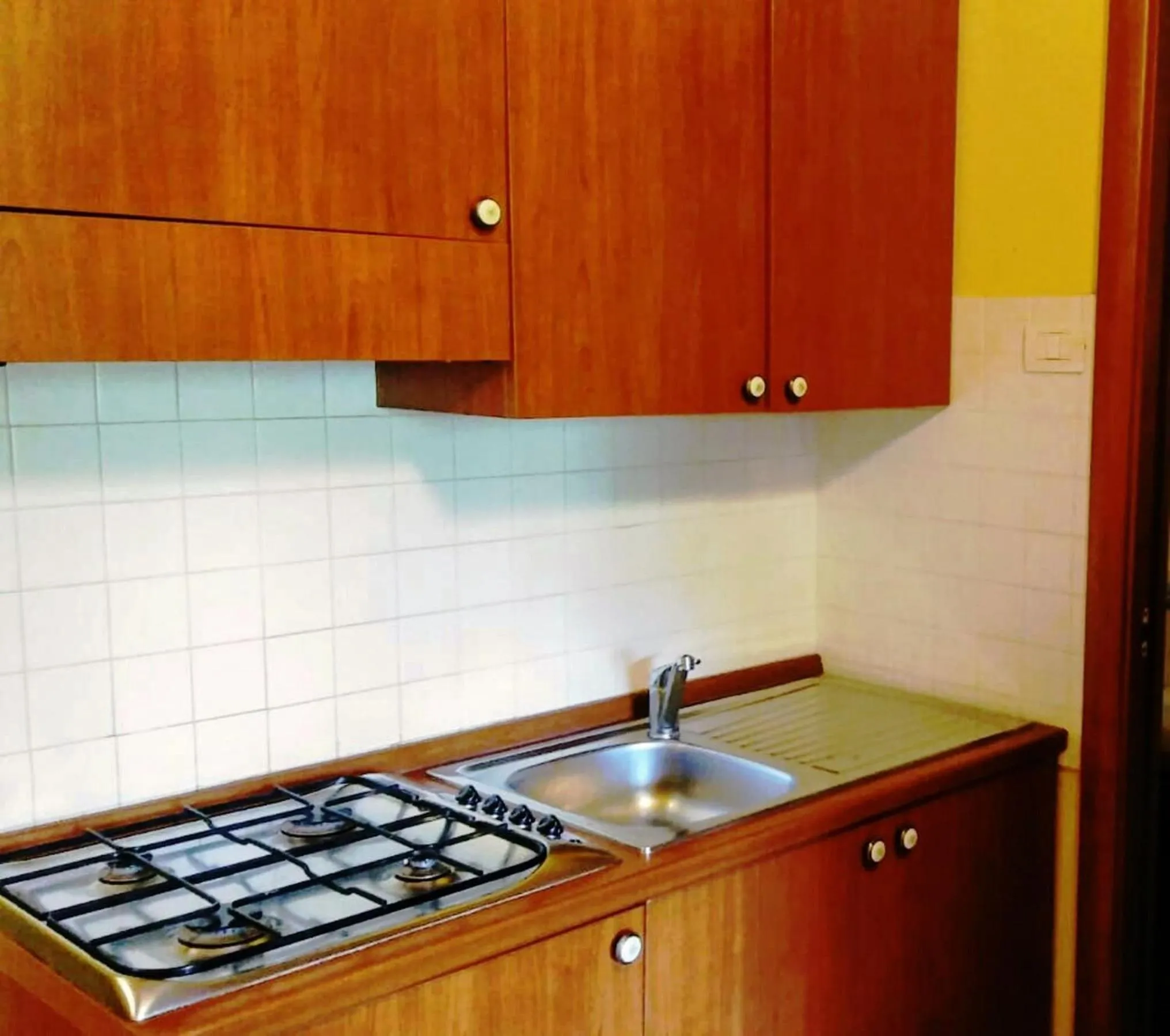 Kitchen or kitchenette in Residenza Mediterranea