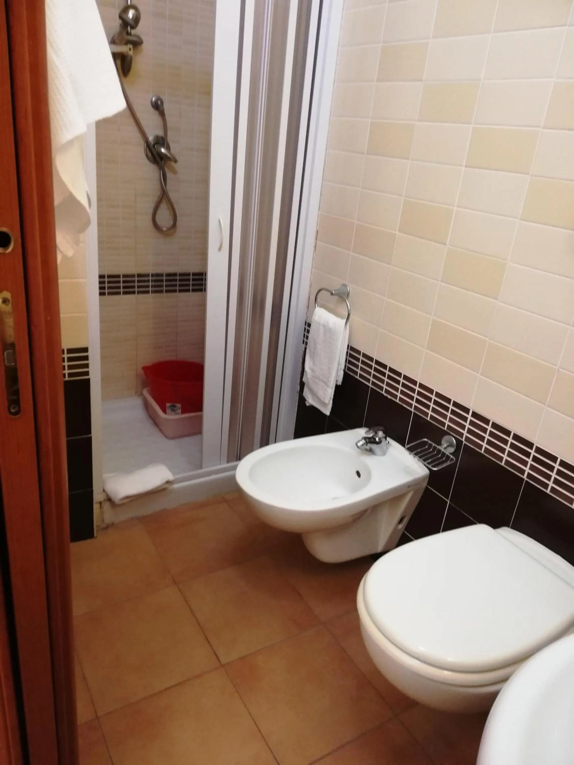 Shower in Residenza Mediterranea