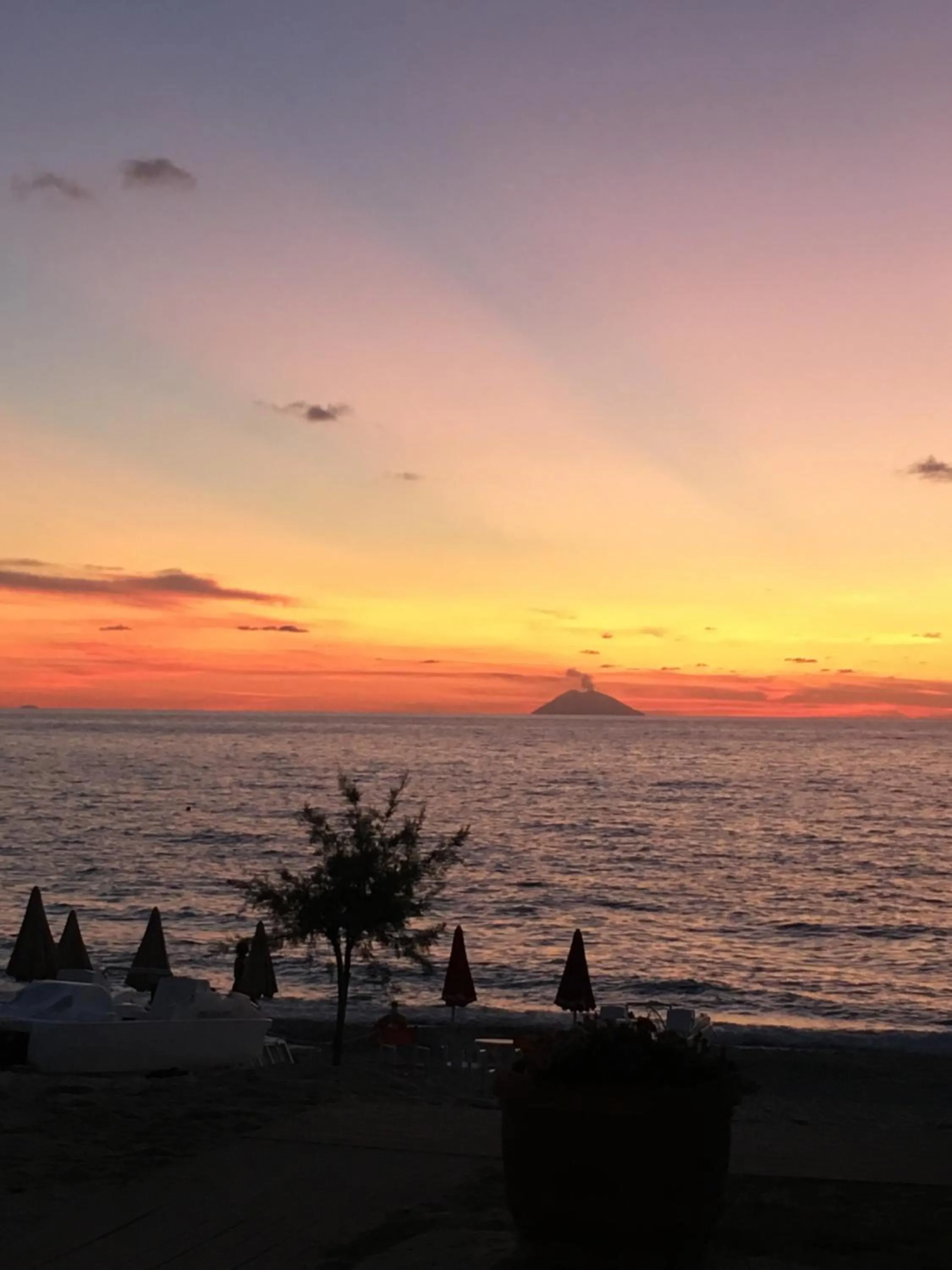 Sunset in Residenza Mediterranea