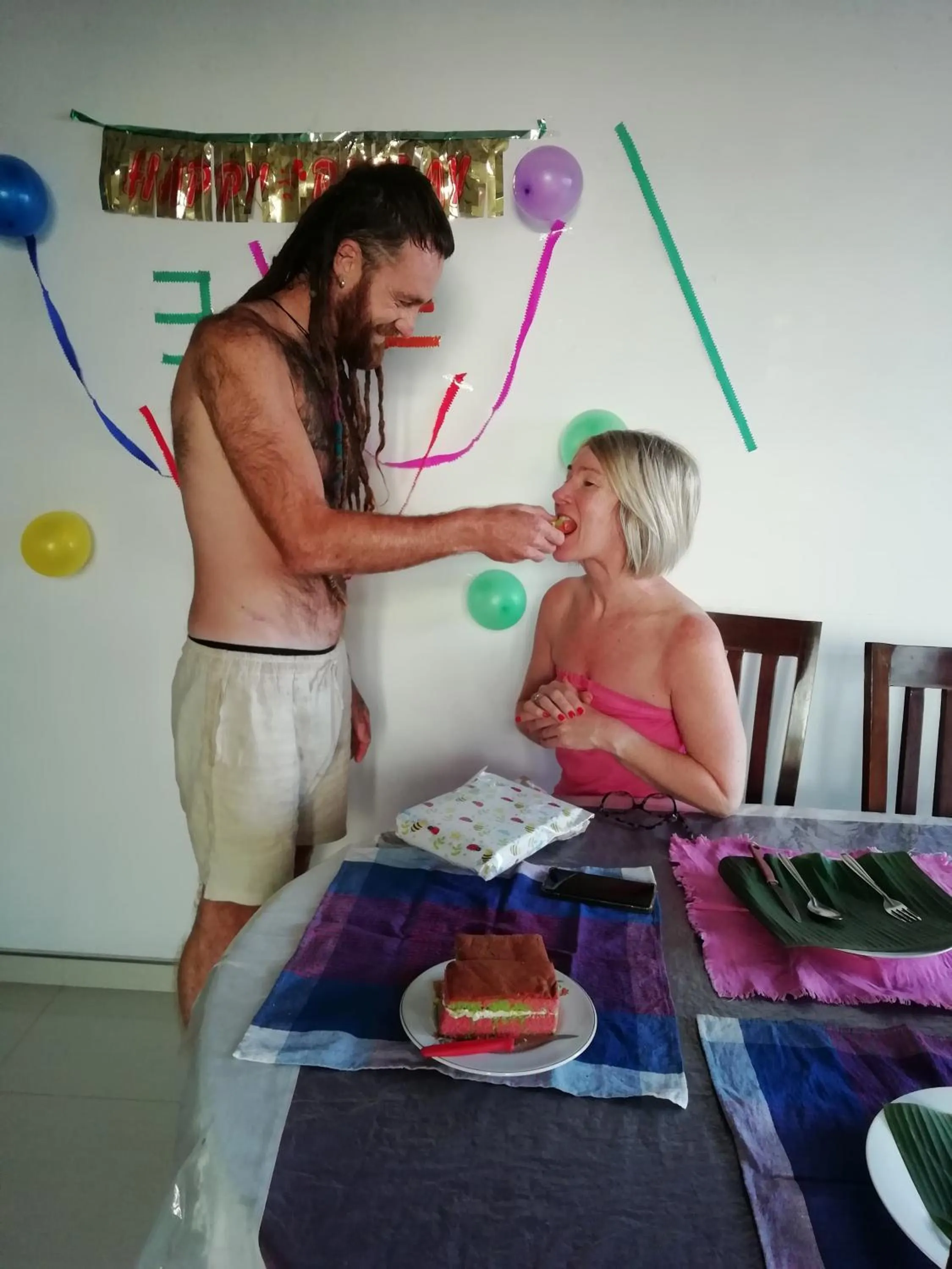 Guests in Dreamscape home stay