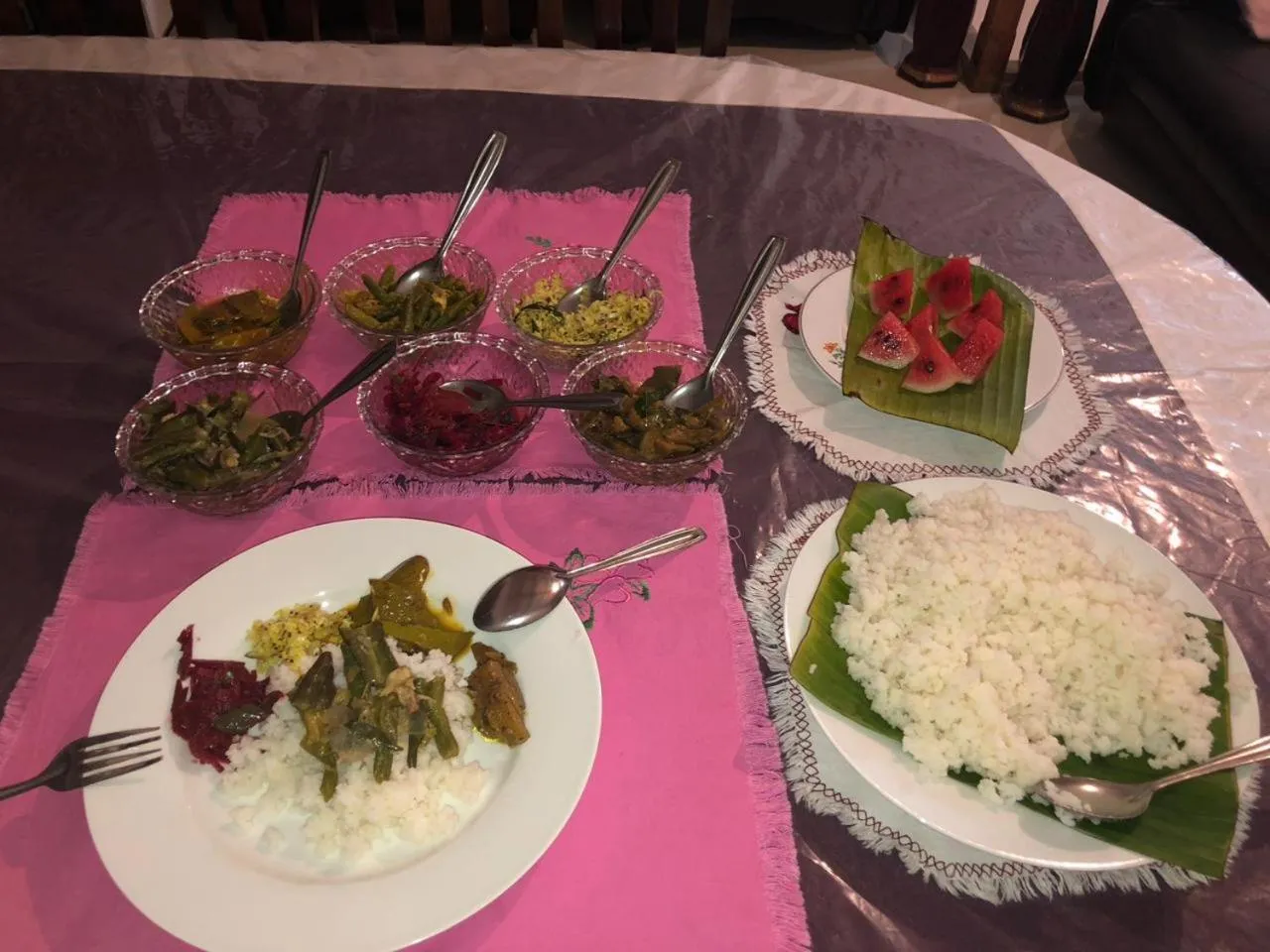 Dinner in Dreamscape home stay