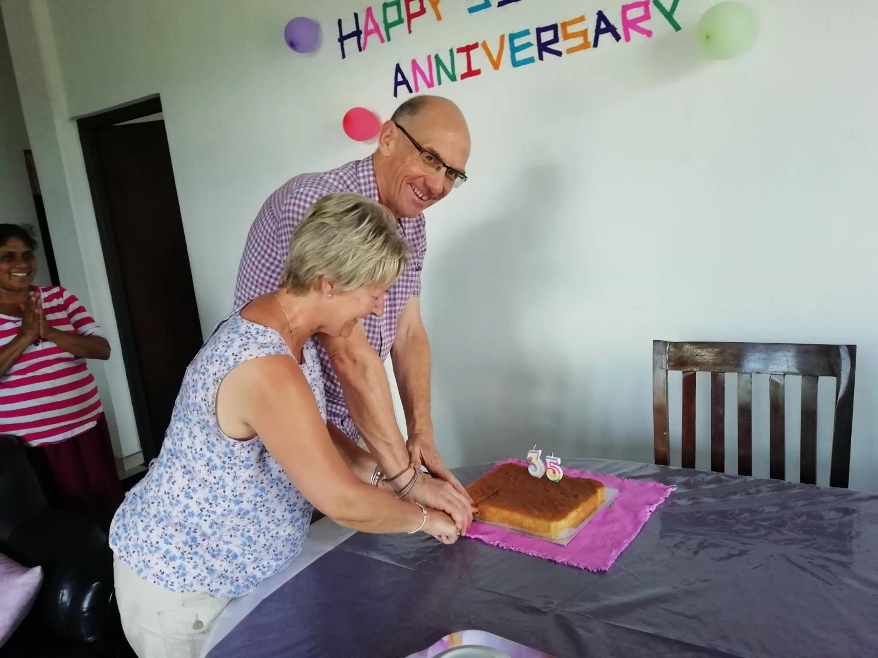 Staff in Dreamscape home stay