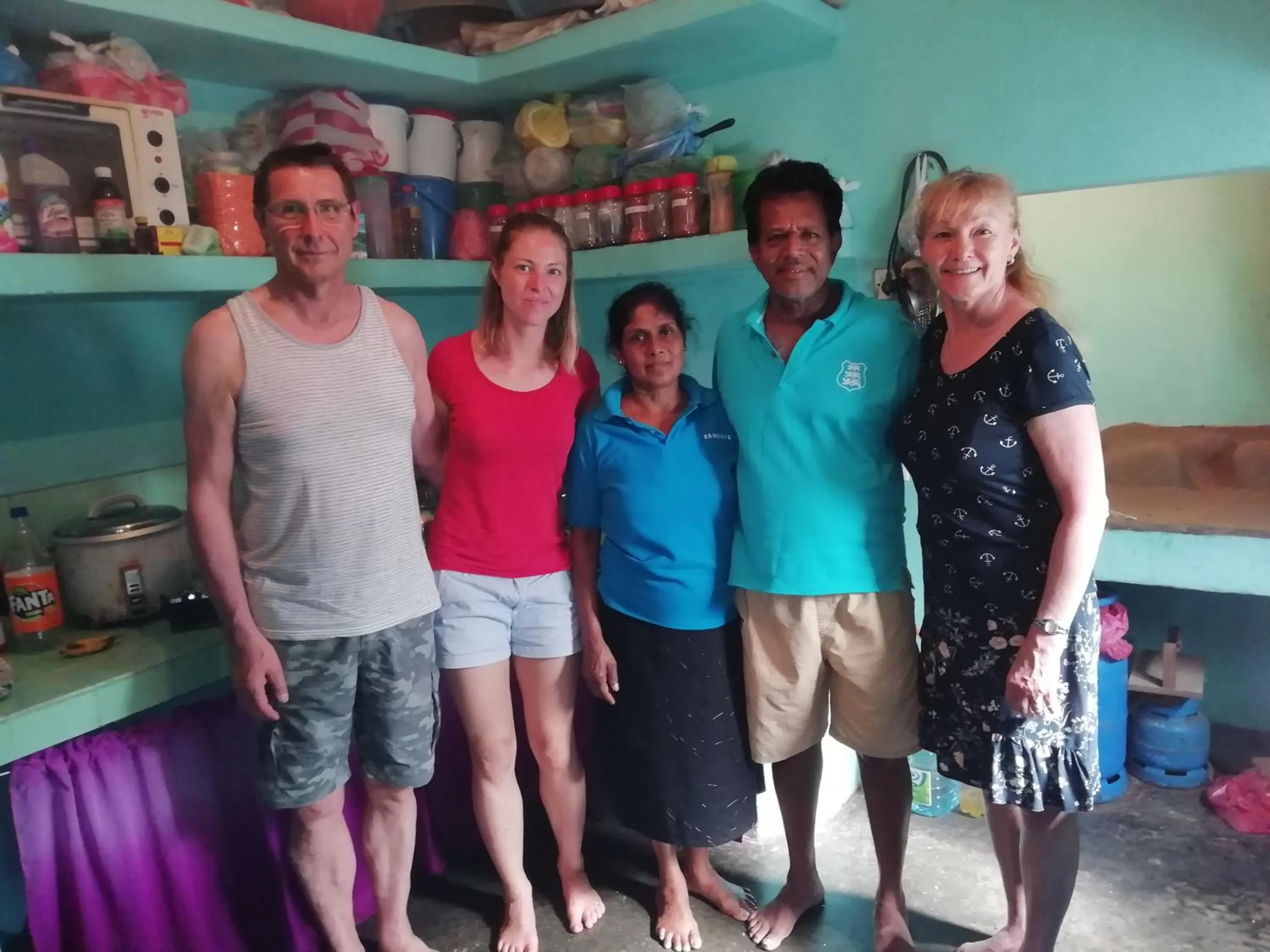 Staff in Dreamscape home stay