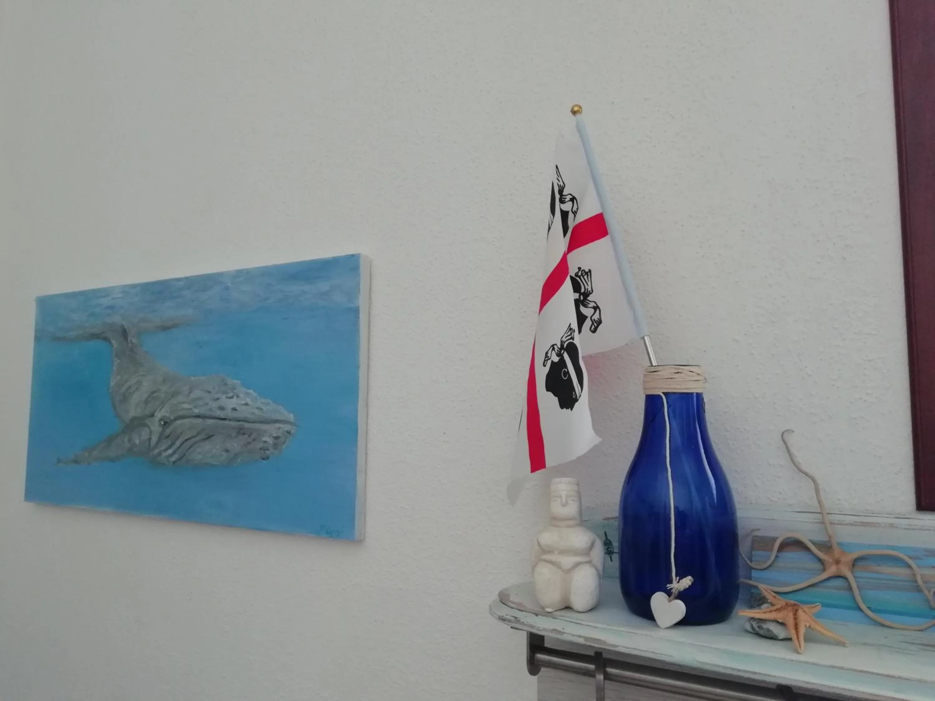 Decorative detail in Frina di Mari b&b