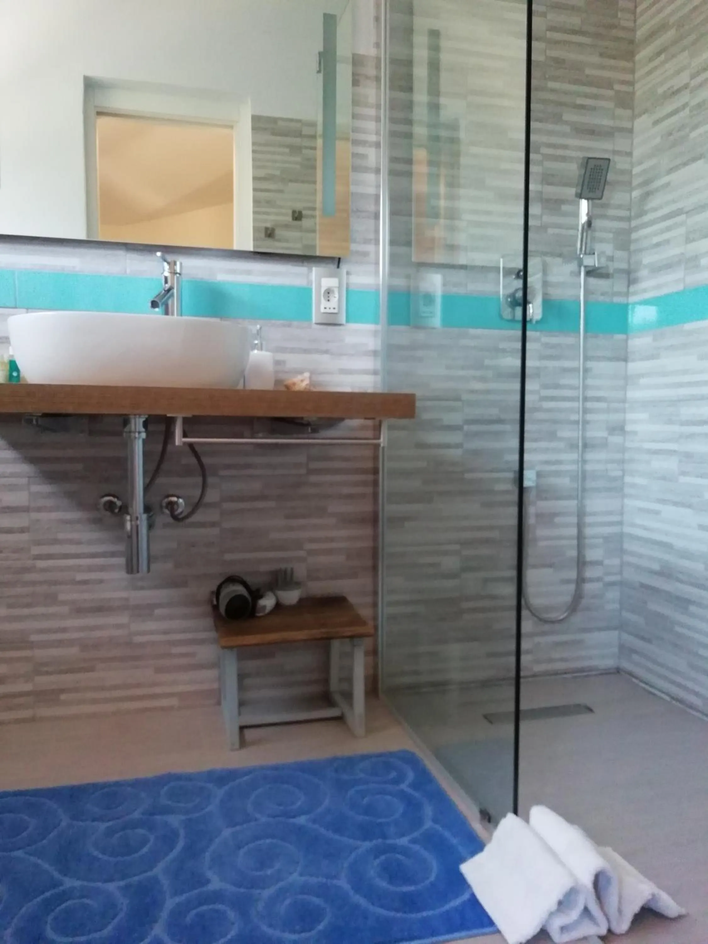 Bathroom in Frina di Mari b&b