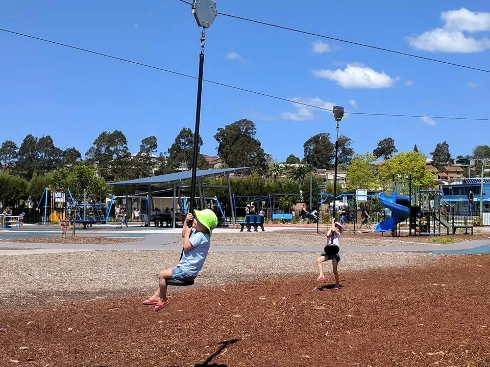Children play ground in Araluen Motor Lodge