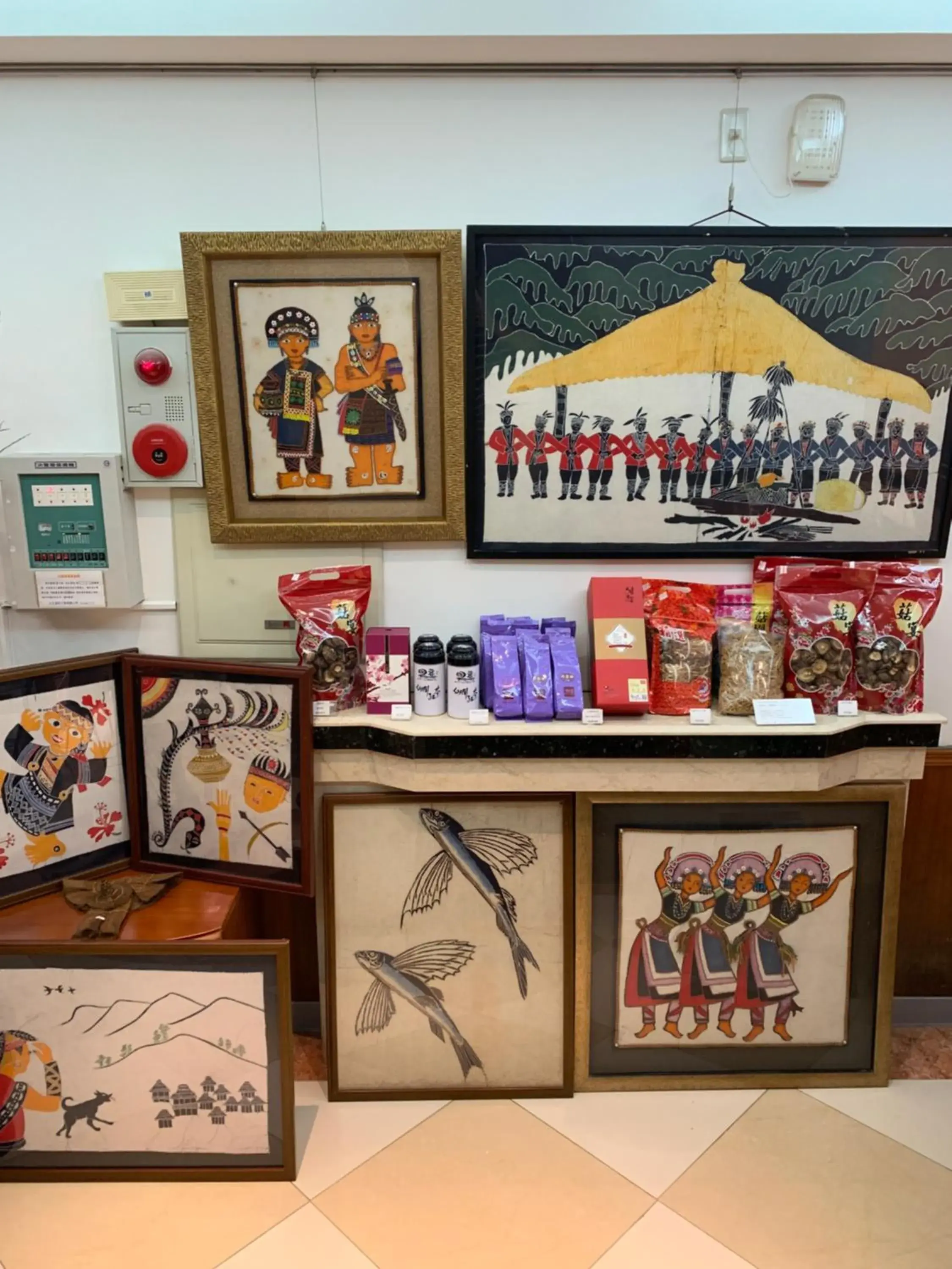 Lobby or reception in Taihu Hotel Sun Moon Lake Lobby or reception in Taihu Hotel Sun Moon Lake