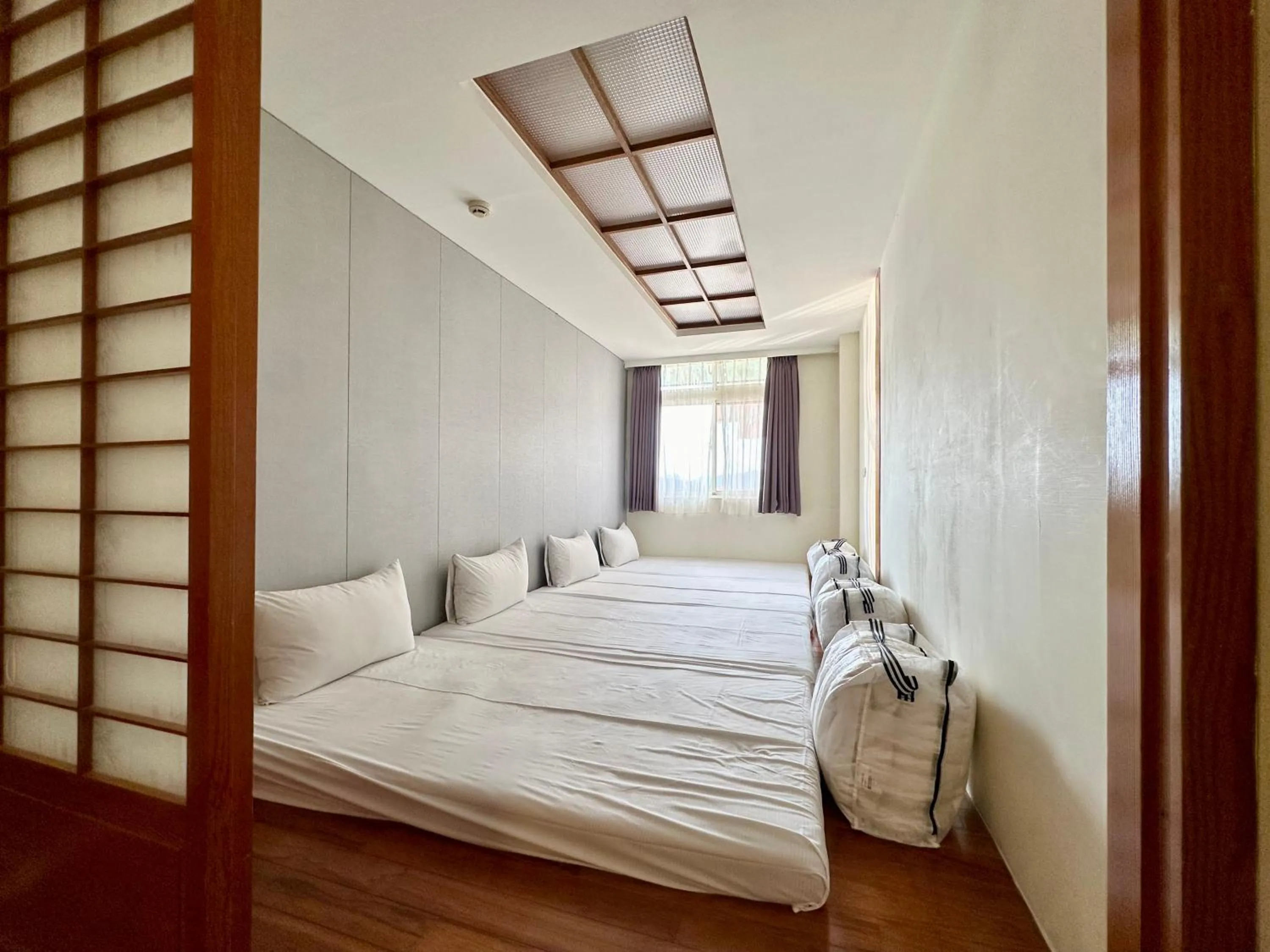 Bed in Taihu Hotel Sun Moon Lake