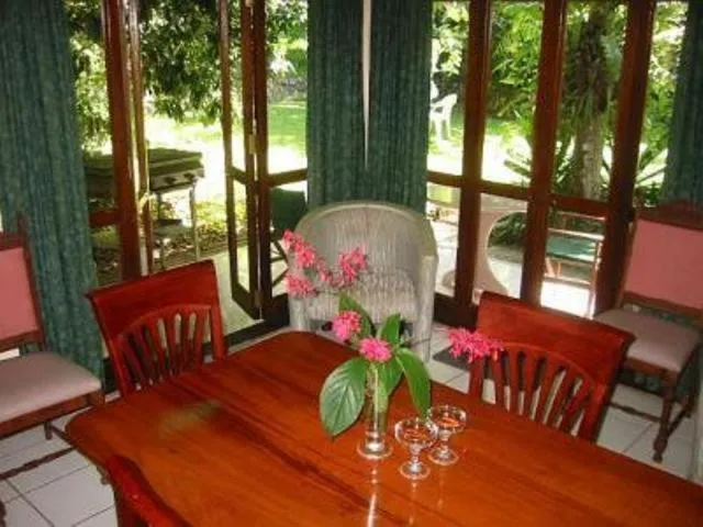 Dining area in Daintree Deep Forest Lodge