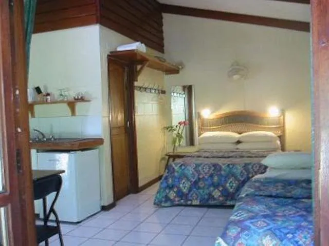 Bed in Daintree Deep Forest Lodge