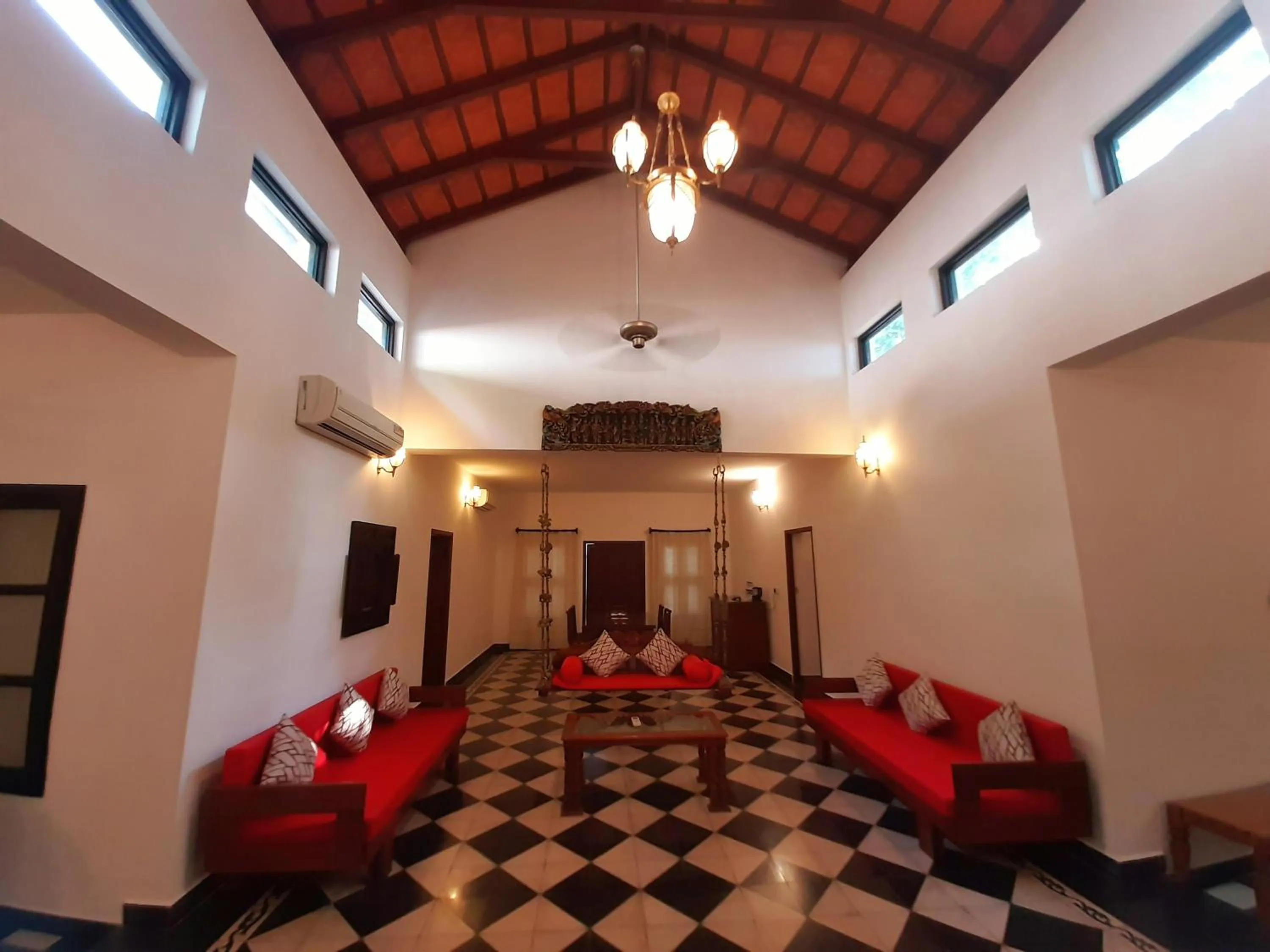 Living room in Mantra Koodam Kumbakonam - A CGH Earth Experience