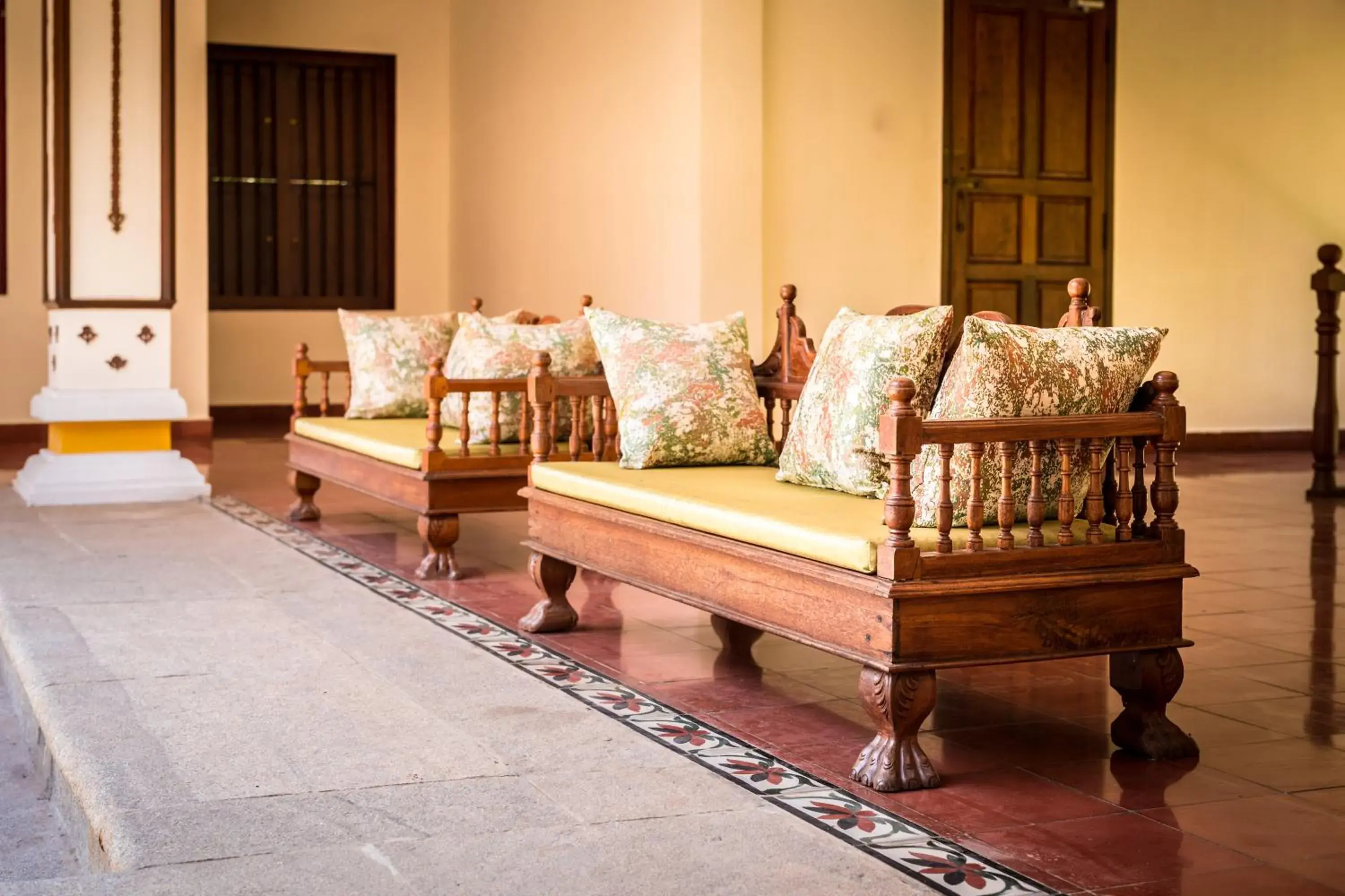 Lobby or reception in Mantra Koodam Kumbakonam - A CGH Earth Experience Lobby or reception in Mantra Koodam Kumbakonam - A CGH Earth Experience