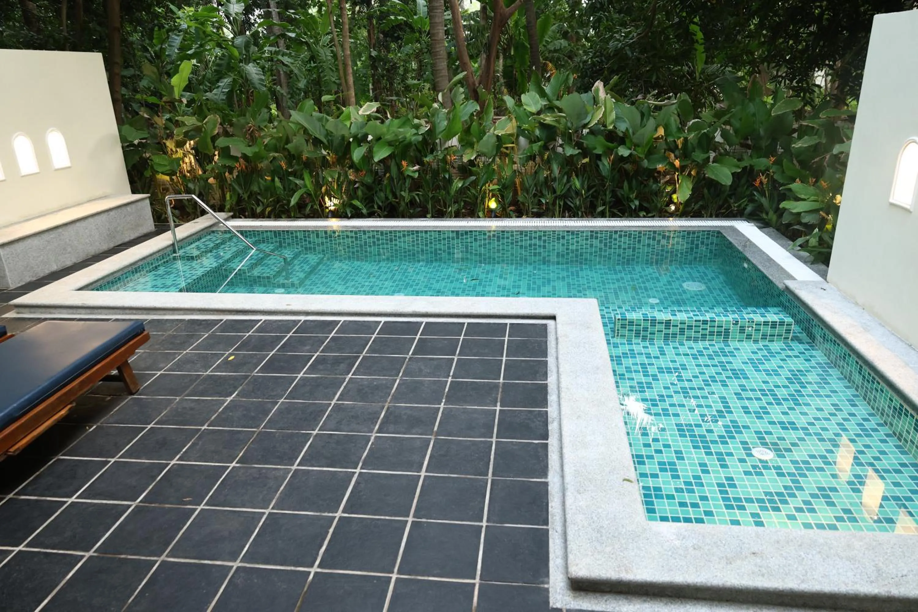 Pool view in Mantra Koodam Kumbakonam - A CGH Earth Experience