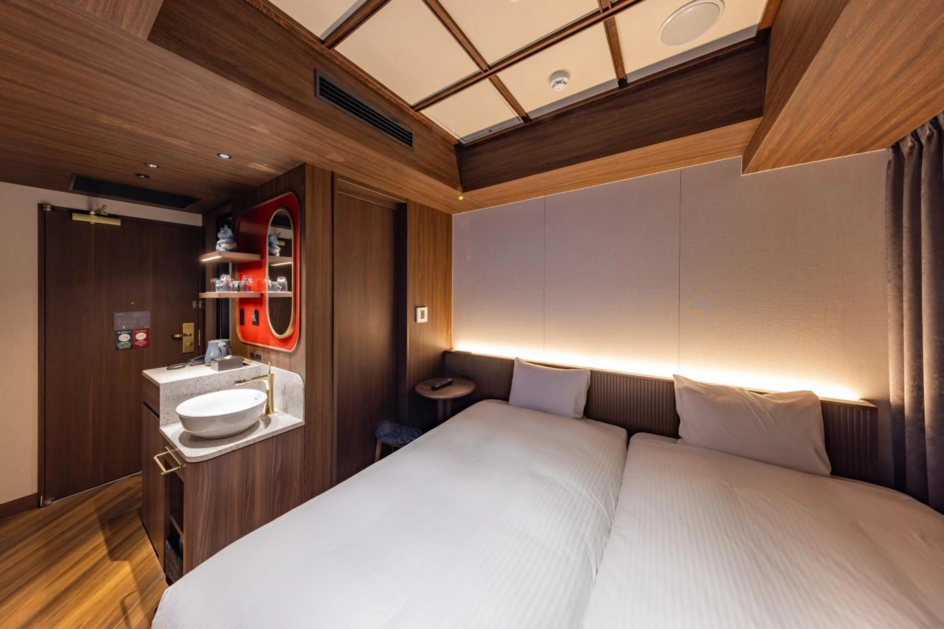 Bed in Hotel Keihan Asakusa