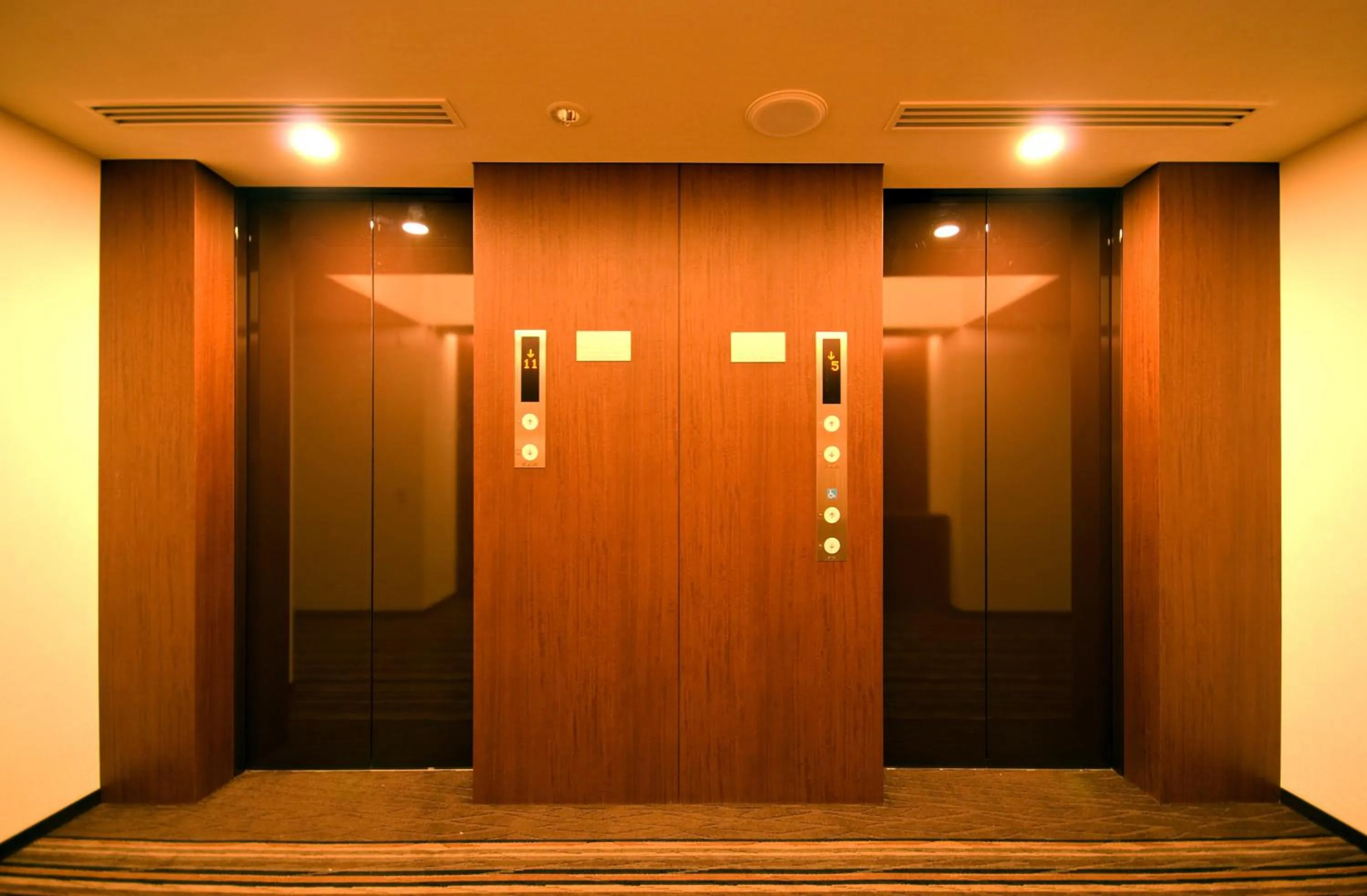 Decorative detail in Hotel Keihan Asakusa