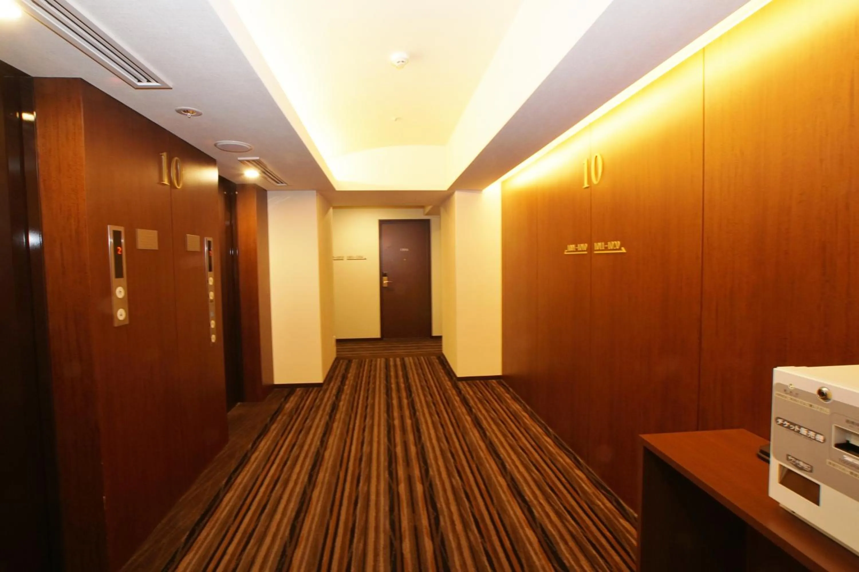 Decorative detail in Hotel Keihan Asakusa