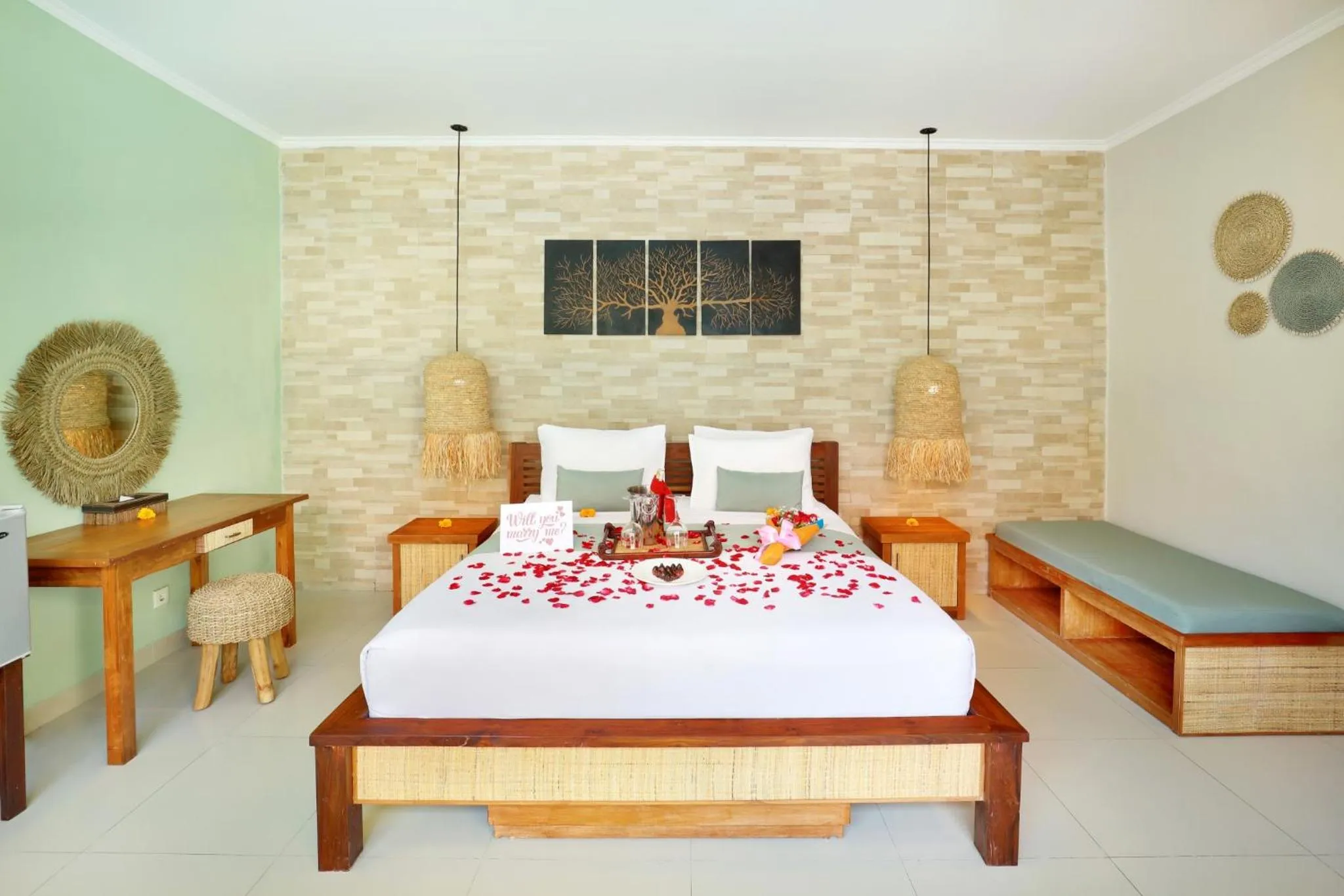 Photo of the whole room, Bed in The Vie Villa Legian