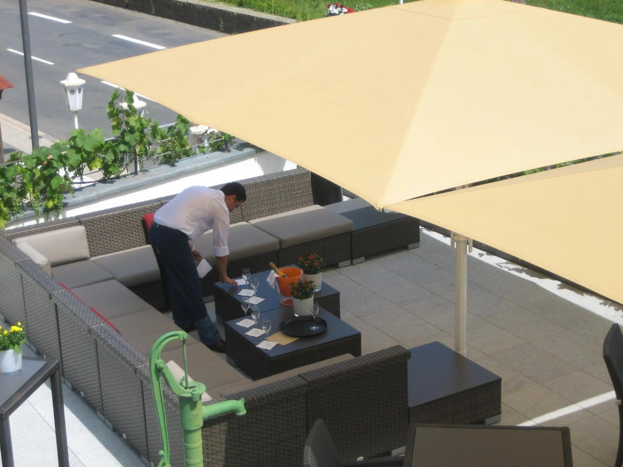 Restaurant/places to eat in RheinHotel ARTE