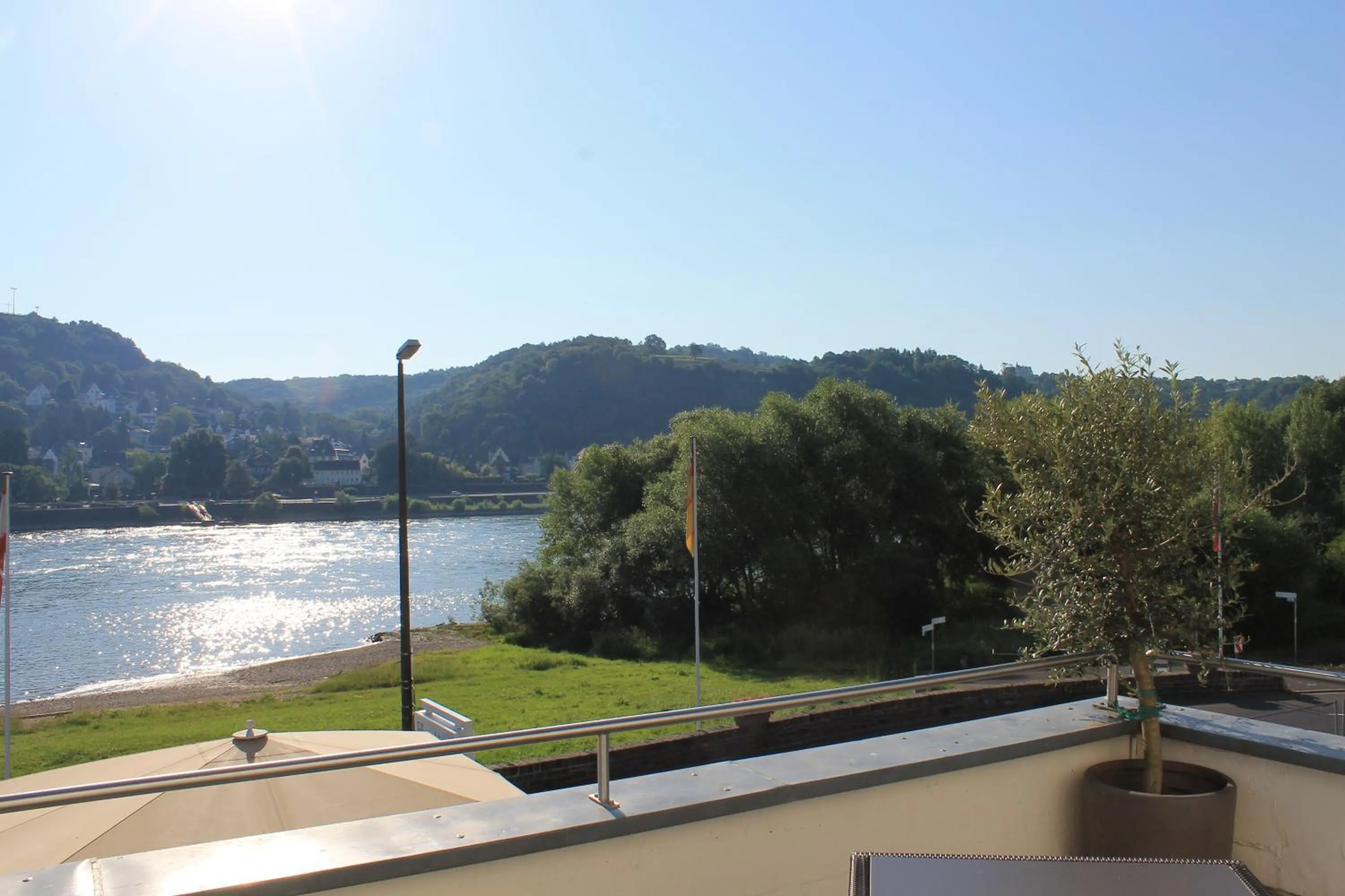 View (from property/room) in RheinHotel ARTE