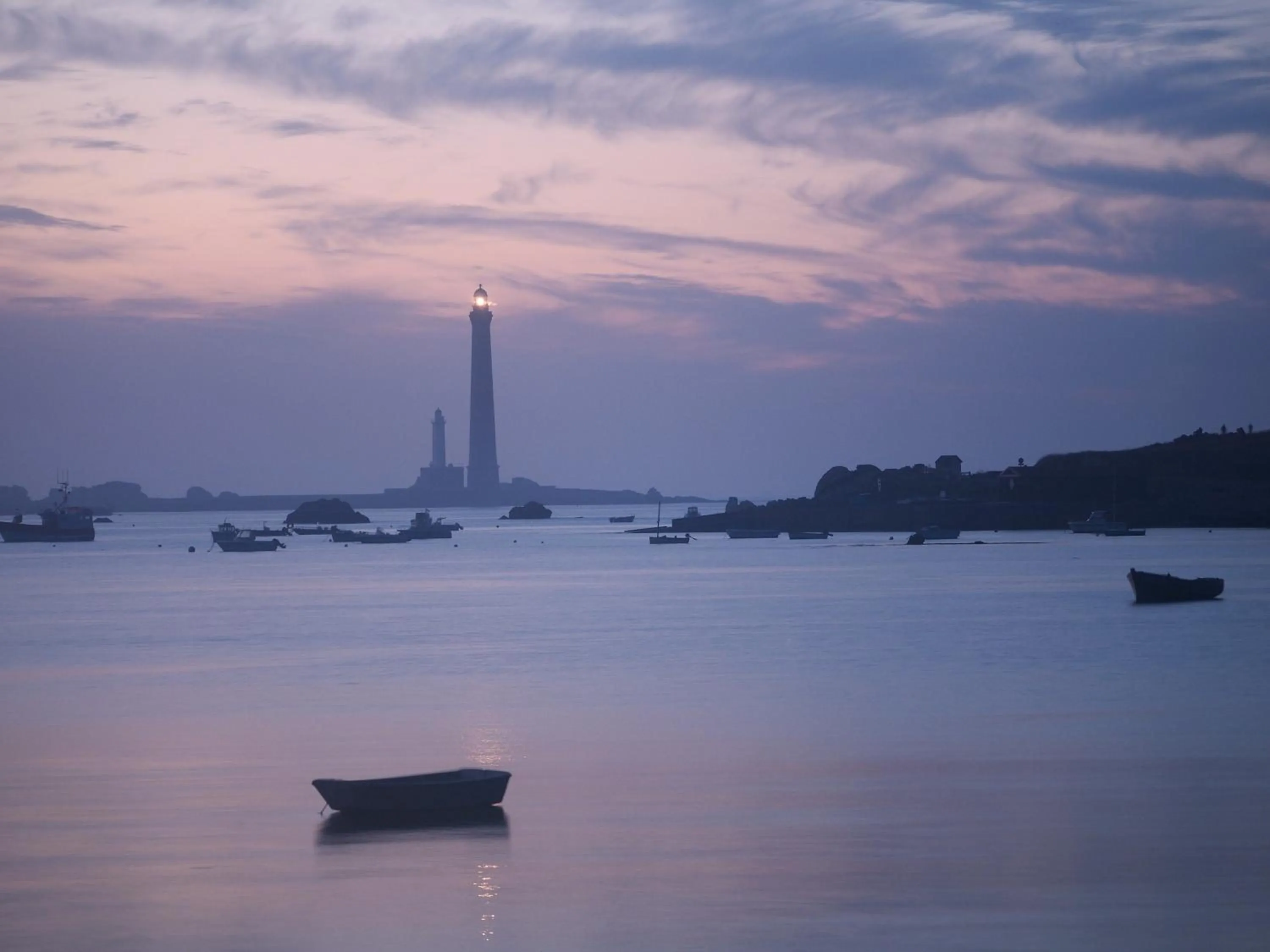 Sea view in Logis le Castel Ac'h