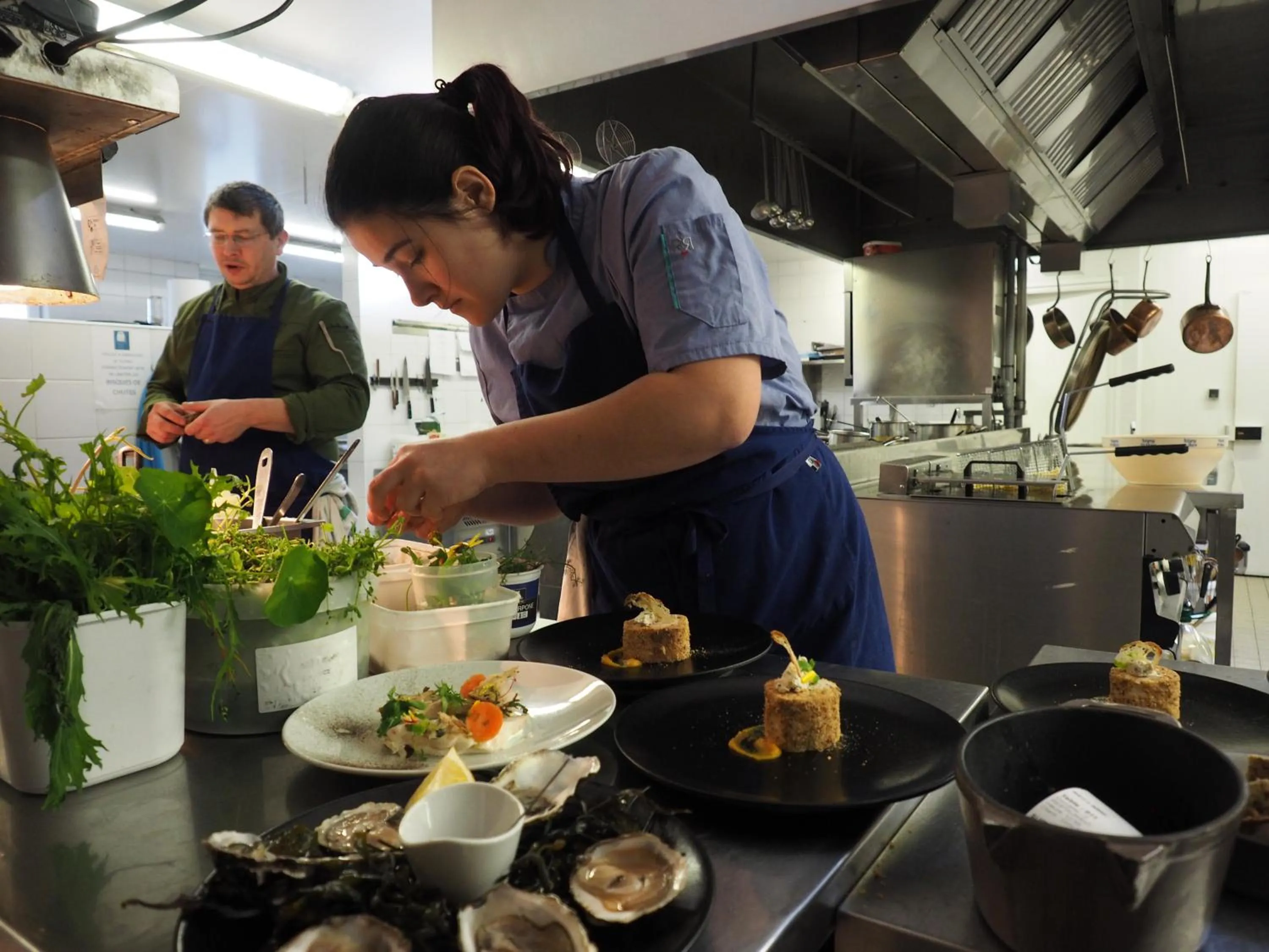 Restaurant/places to eat in Logis le Castel Ac'h