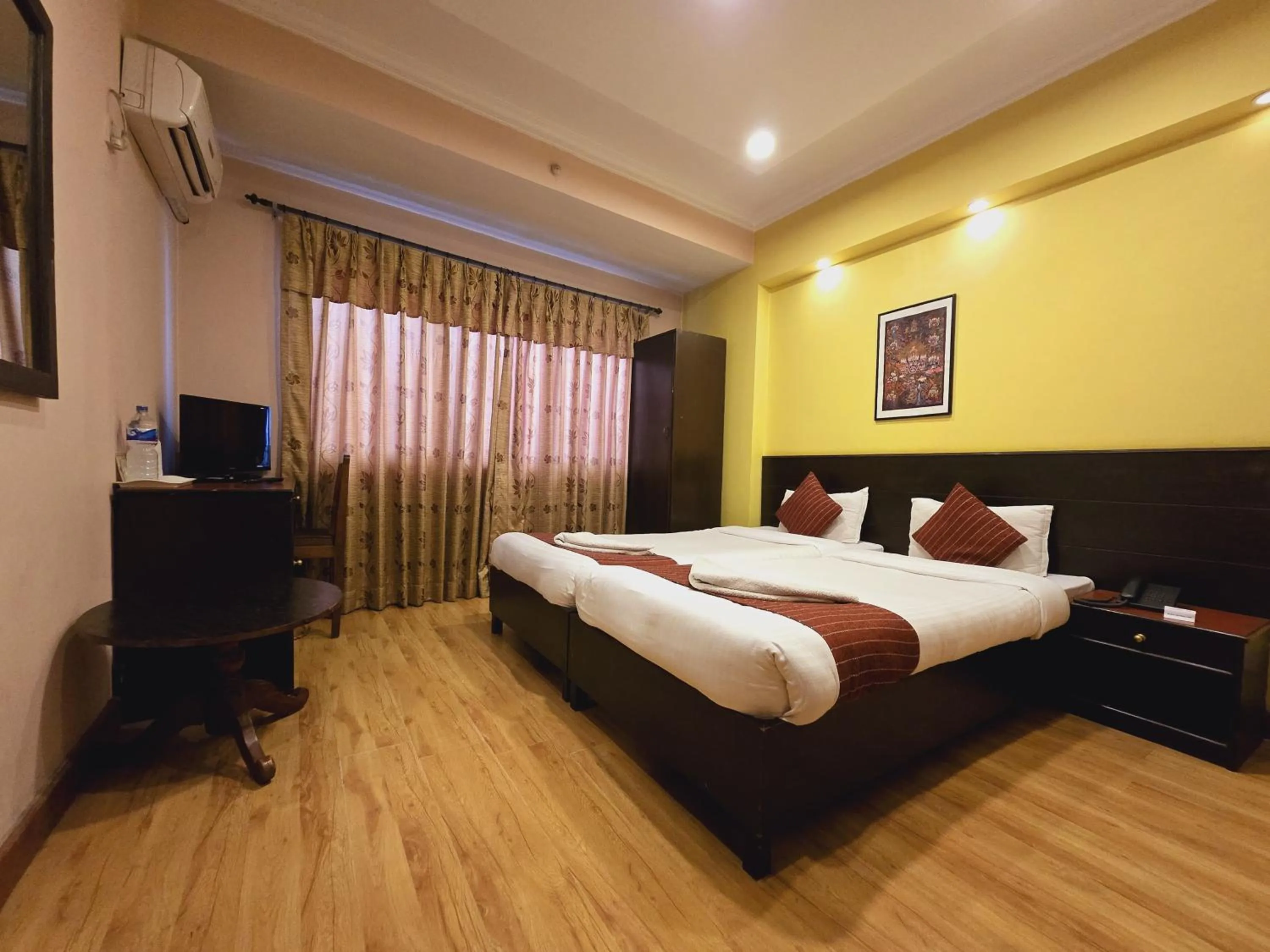 Bed in Cascade Hotel Kathmandu