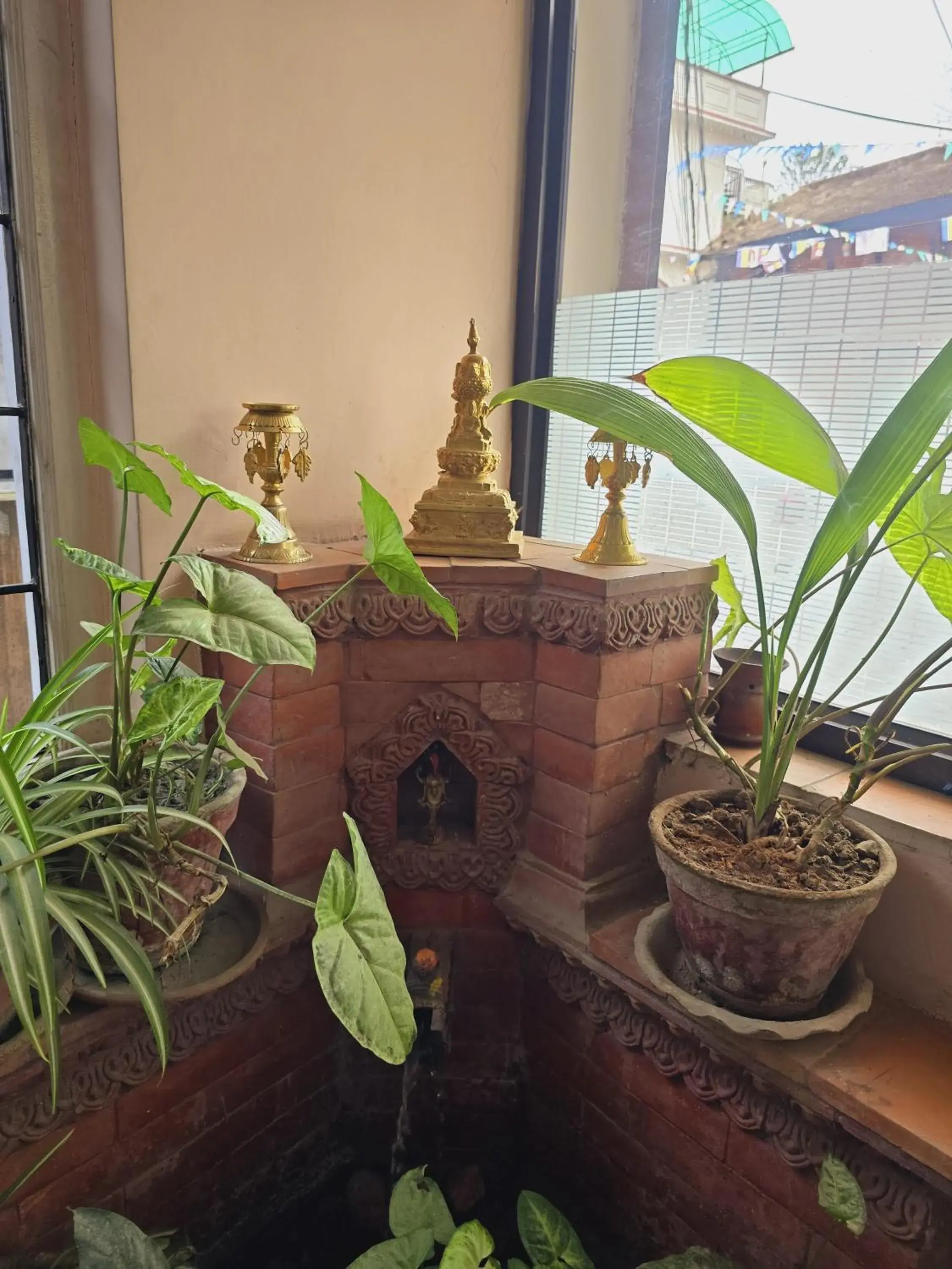 Garden view in Cascade Hotel Kathmandu Garden view in Cascade Hotel Kathmandu