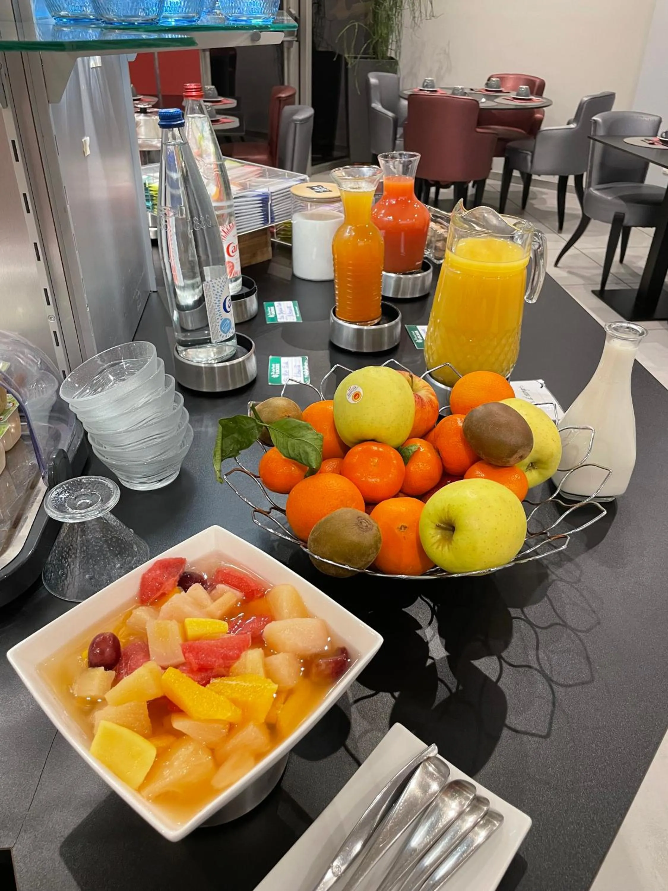Breakfast in Brit Hotel Belfort Centre-Le Boreal