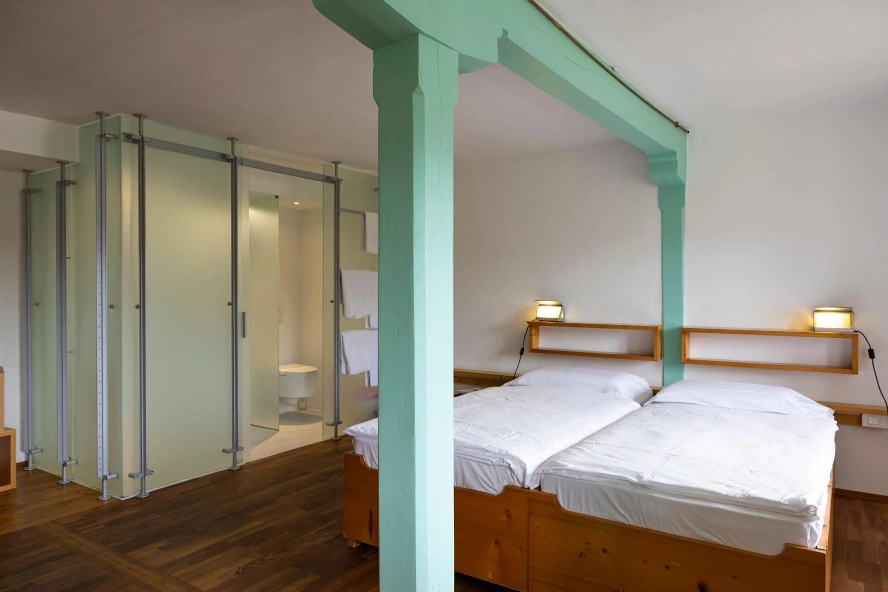 Bedroom, Bed in Castel Pergine