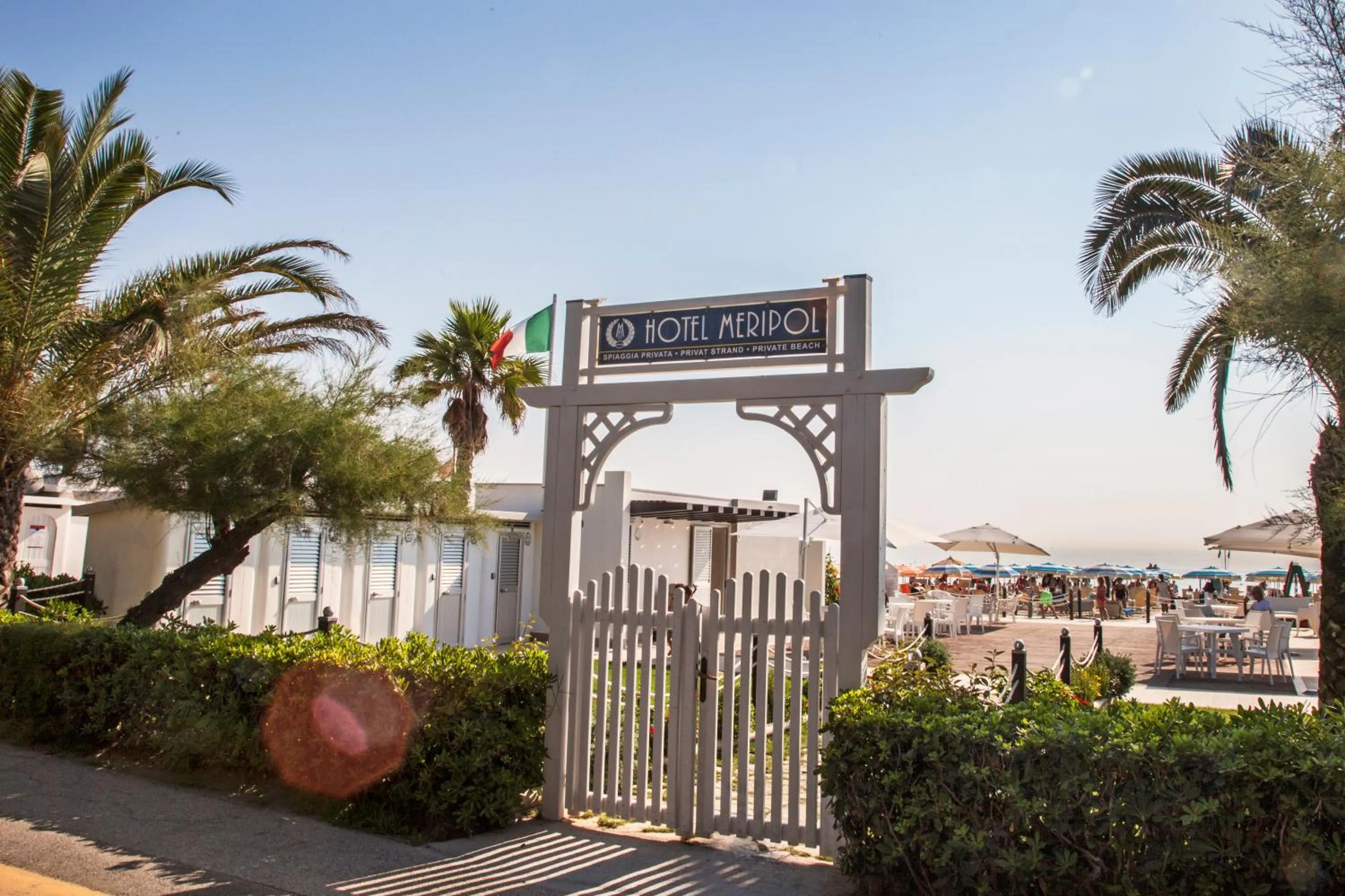 Beach in Hotel Meripol