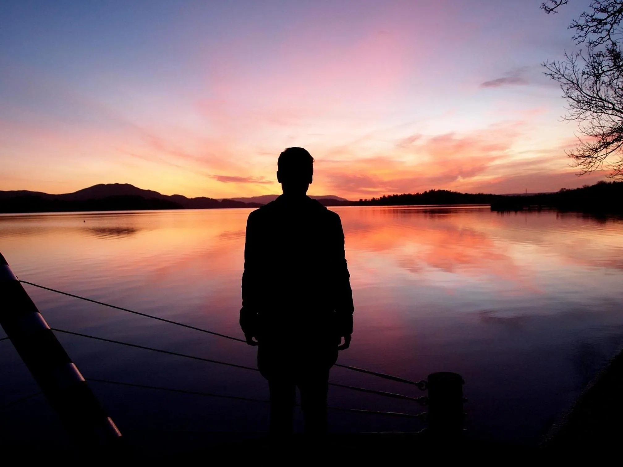 People in The Inn on Loch Lomond