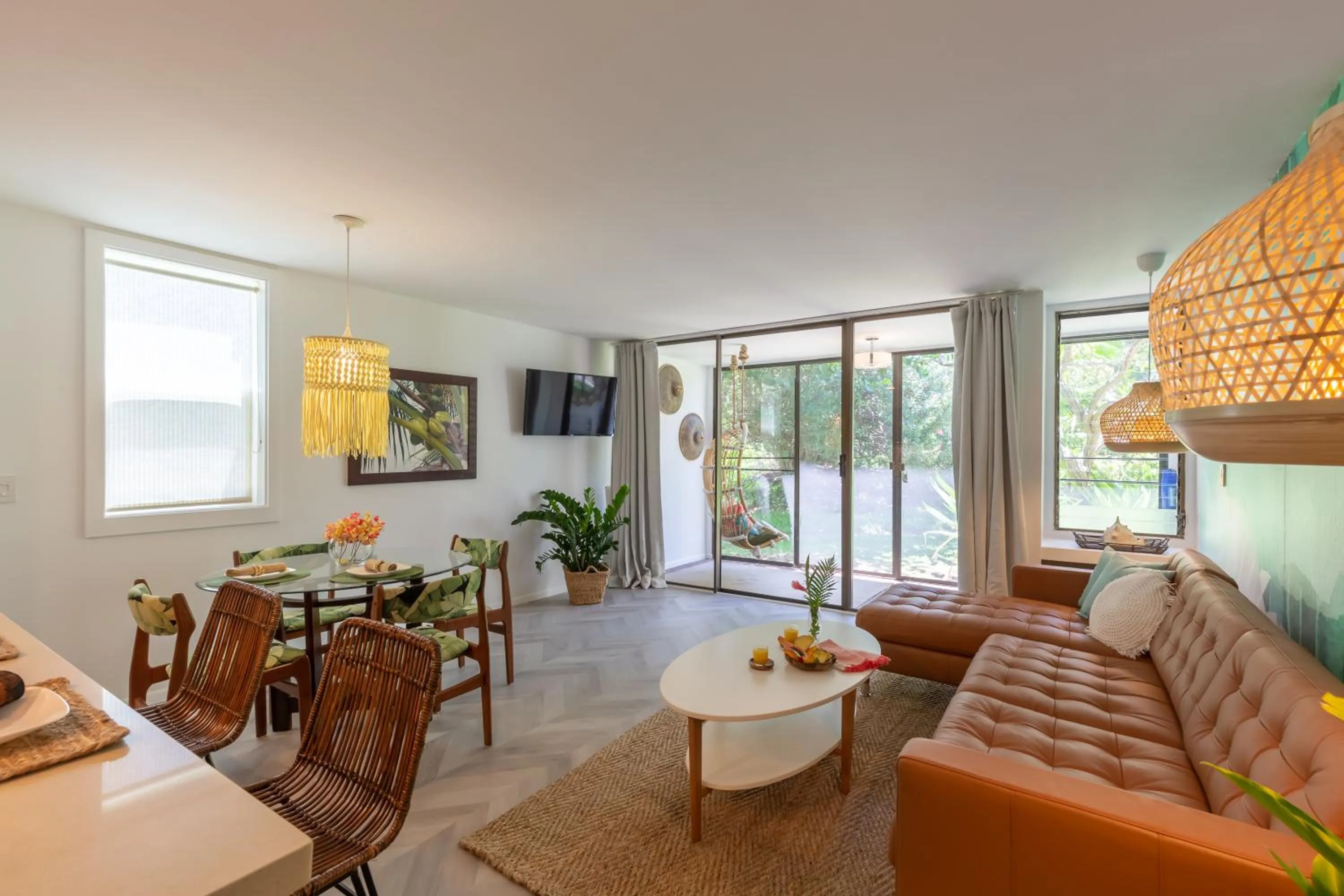 Living room in The Turtle Bay Signature